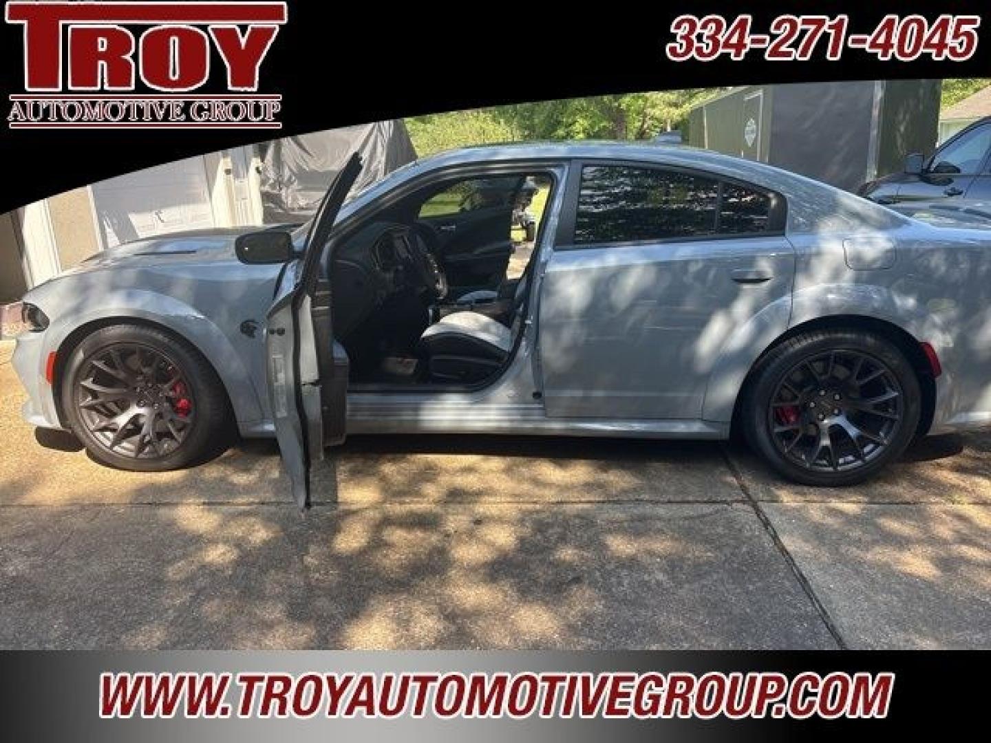 2022 Smoke Show /Hammer-Head Gray/Black Dodge Charger SRT Hellcat Redeye Widebody Jailbreak (2C3CDXL97NH) with an 6.2L V8 Supercharged engine, Automatic transmission, located at 6812 Atlanta Hwy, Montgomery, AL, 36117, (334) 271-4045, 32.382118, -86.178673 - Custom Ordered 807 HP Redeye WB Jailbreak!!<br>Only 250 Miles!!<br>Customer Preferred Package 270 - ($9,595.00)<br>Navigation-($995.00)<br>Harmon Kardon Premium Sound -($1,995.00)<br>Power Sunroof -($1,995.00)<br>Dual Gunmetal Stripes-($995.00)<br>Suede Headliner-($499.00)<br>Hammerhead Gray Seat B- Photo#55