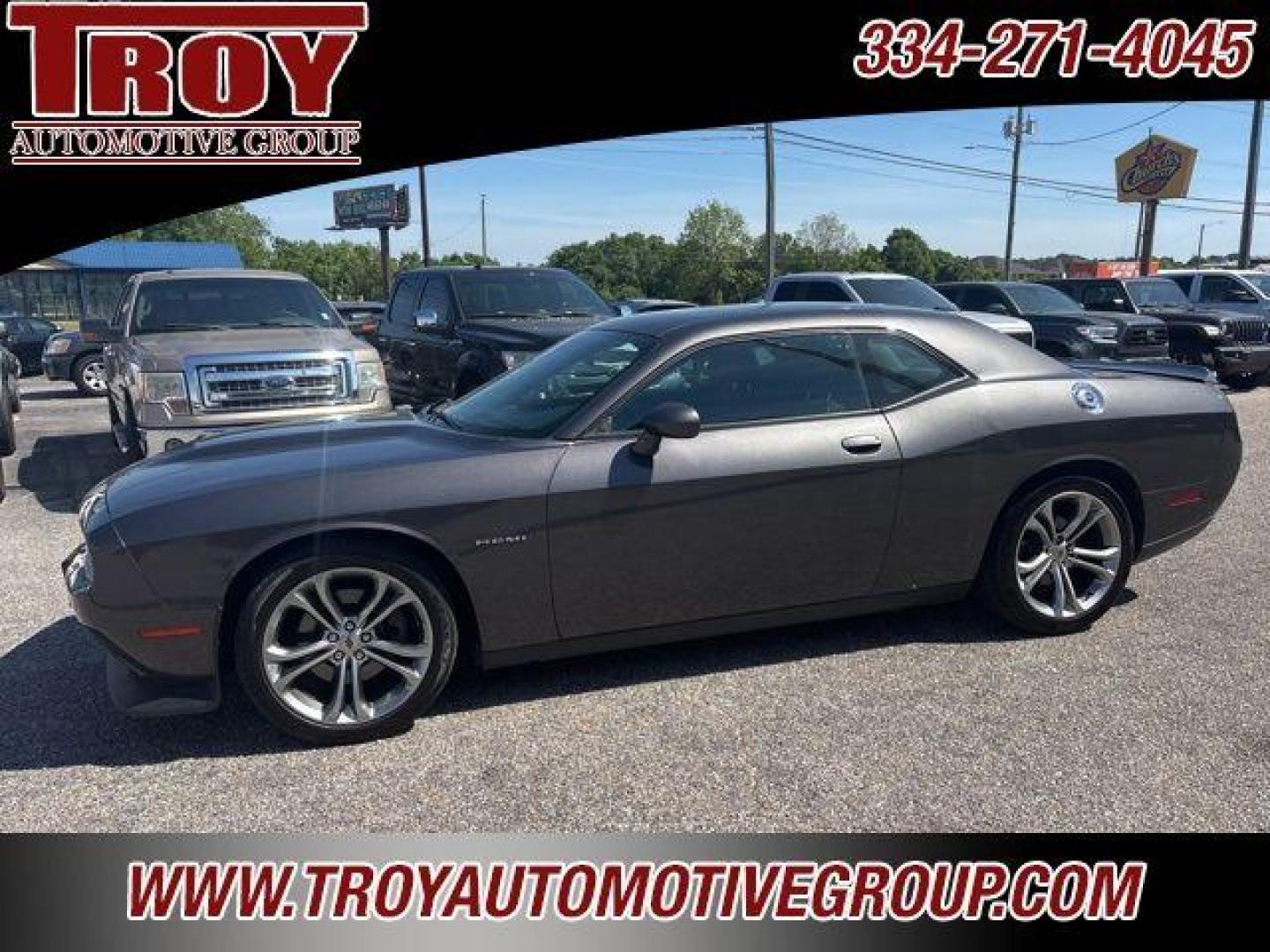 2020 Granite Crystal Metallic Clearcoat /Black Dodge Challenger R/T (2C3CDZBTXLH) with an HEMI 5.7L V8 Multi Displacement VVT engine, Automatic transmission, located at 6812 Atlanta Hwy, Montgomery, AL, 36117, (334) 271-4045, 32.382118, -86.178673 - Recent Arrival!<br><br>Granite Crystal Metallic Clearcoat 2020 Dodge Challenger R/T RWD HEMI 5.7L V8 Multi Displacement VVT 8-Speed Automatic<br><br>Financing Available---Top Value for Trades. - Photo#2