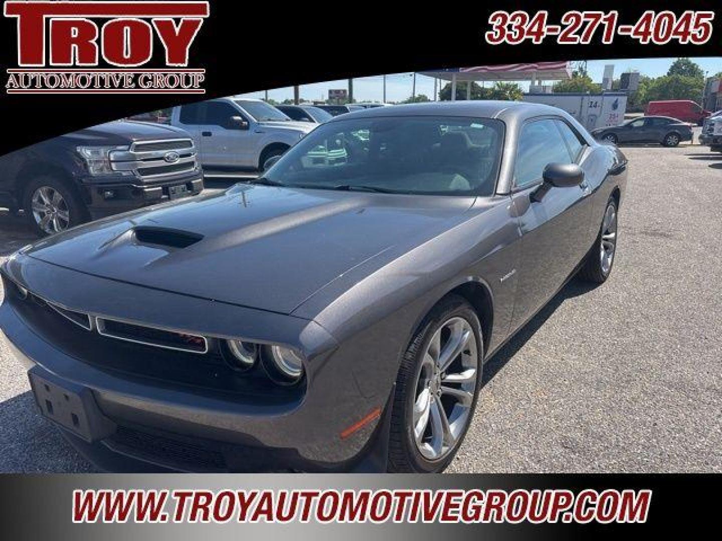 2020 Granite Crystal Metallic Clearcoat /Black Dodge Challenger R/T (2C3CDZBTXLH) with an HEMI 5.7L V8 Multi Displacement VVT engine, Automatic transmission, located at 6812 Atlanta Hwy, Montgomery, AL, 36117, (334) 271-4045, 32.382118, -86.178673 - Recent Arrival!<br><br>Granite Crystal Metallic Clearcoat 2020 Dodge Challenger R/T RWD HEMI 5.7L V8 Multi Displacement VVT 8-Speed Automatic<br><br>Financing Available---Top Value for Trades. - Photo#4