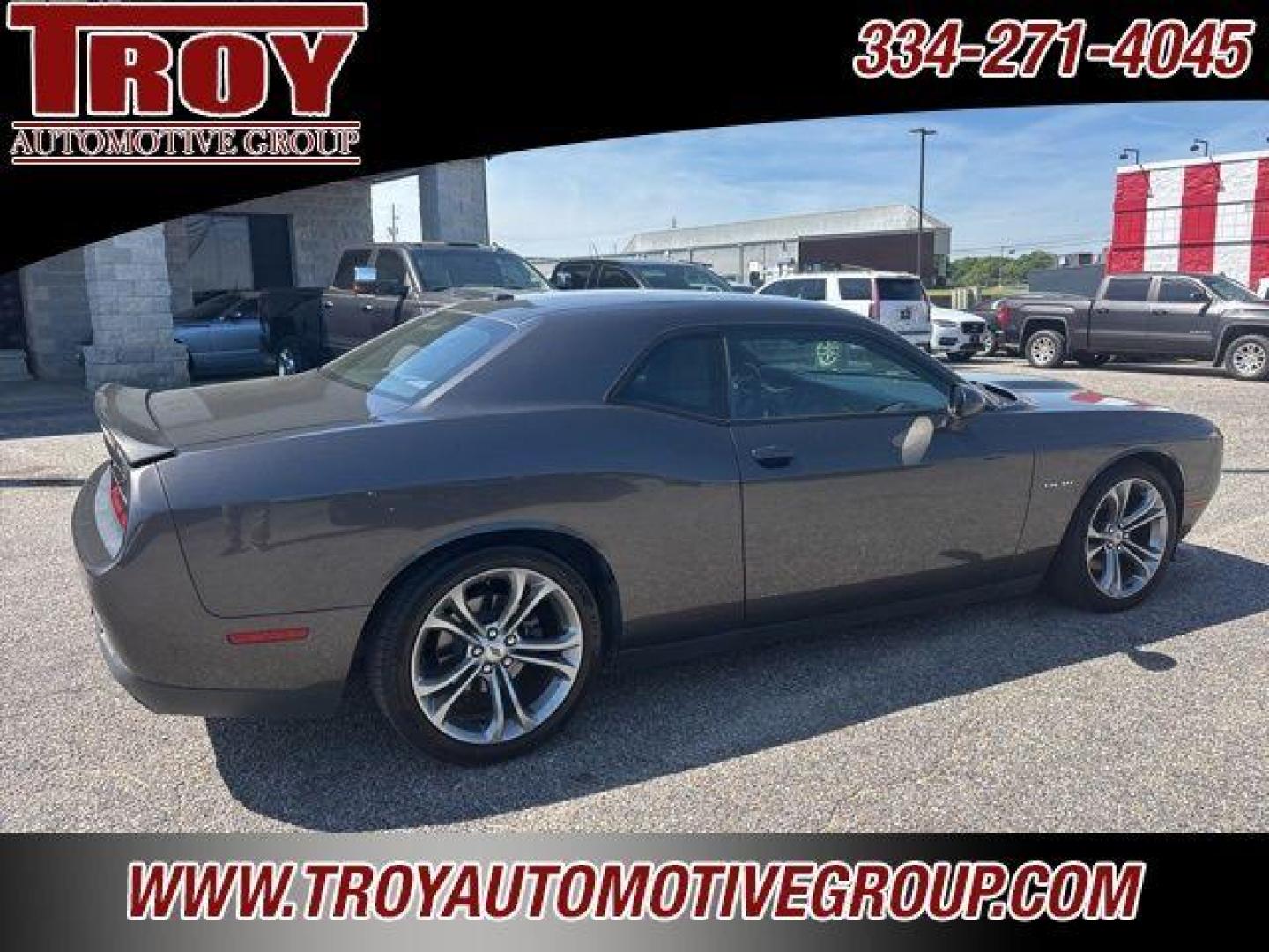 2020 Granite Crystal Metallic Clearcoat /Black Dodge Challenger R/T (2C3CDZBTXLH) with an HEMI 5.7L V8 Multi Displacement VVT engine, Automatic transmission, located at 6812 Atlanta Hwy, Montgomery, AL, 36117, (334) 271-4045, 32.382118, -86.178673 - Recent Arrival!<br><br>Granite Crystal Metallic Clearcoat 2020 Dodge Challenger R/T RWD HEMI 5.7L V8 Multi Displacement VVT 8-Speed Automatic<br><br>Financing Available---Top Value for Trades. - Photo#8