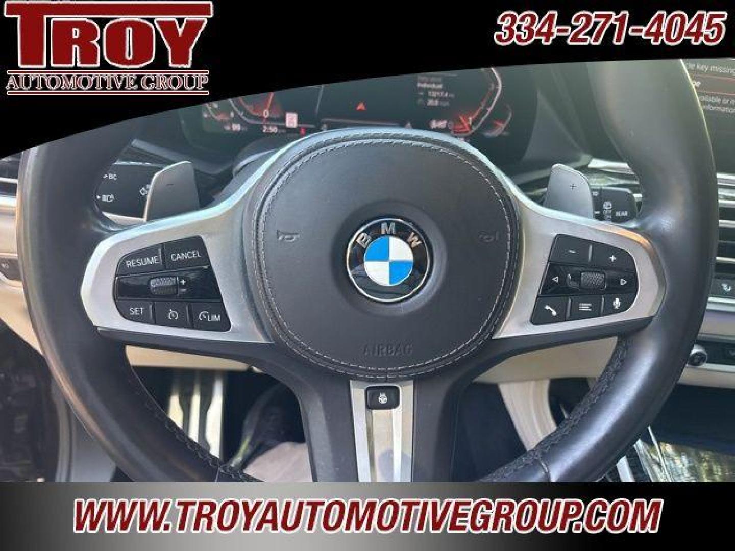 2020 Black Sapphire Metallic /Ivory White BMW X7 xDrive40i (5UXCW2C00L9) with an 3.0L I6 DOHC 24V engine, Automatic transmission, located at 6812 Atlanta Hwy, Montgomery, AL, 36117, (334) 271-4045, 32.382118, -86.178673 - Photo#32