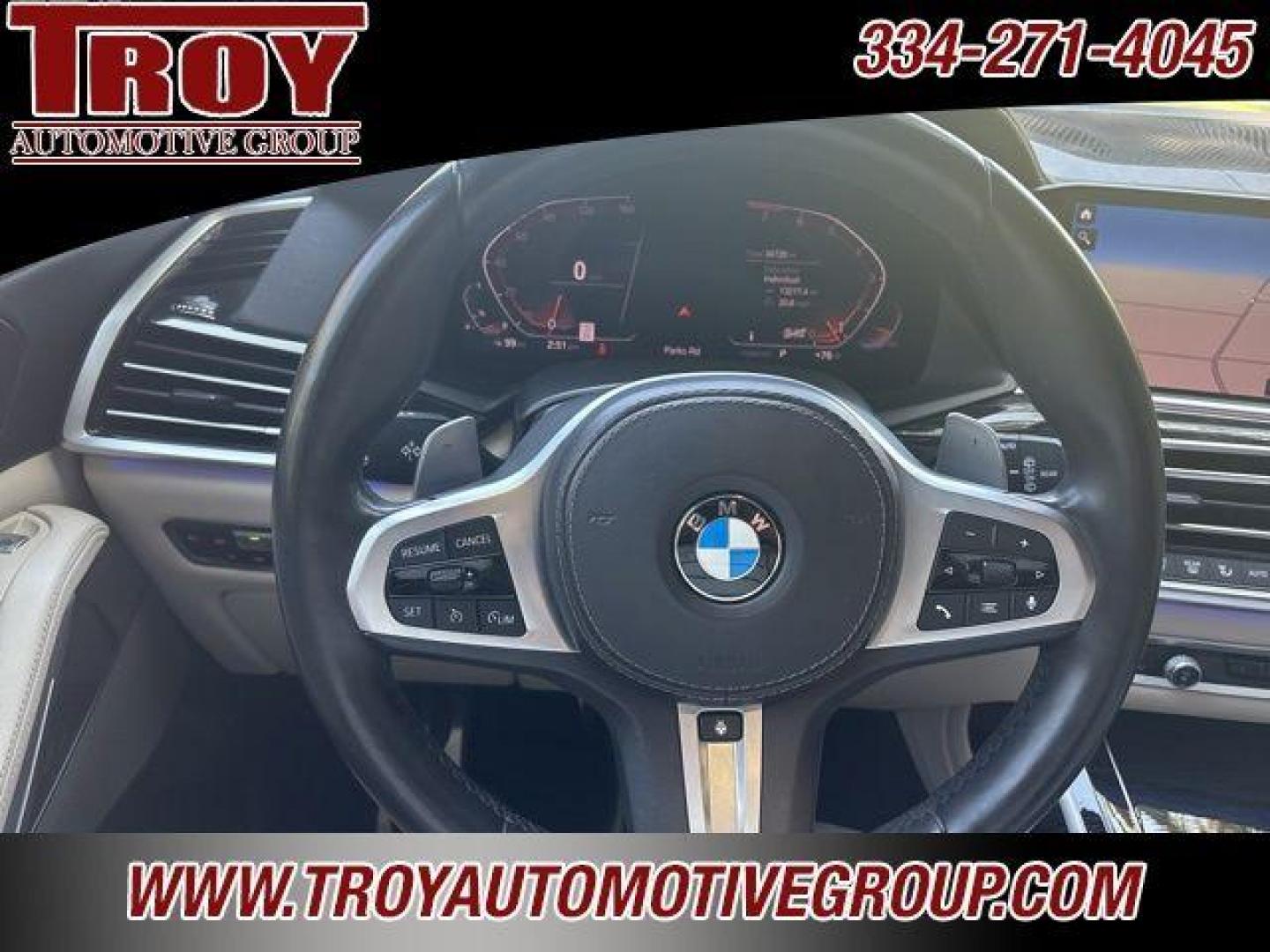 2020 Black Sapphire Metallic /Ivory White BMW X7 xDrive40i (5UXCW2C00L9) with an 3.0L I6 DOHC 24V engine, Automatic transmission, located at 6812 Atlanta Hwy, Montgomery, AL, 36117, (334) 271-4045, 32.382118, -86.178673 - Photo#38