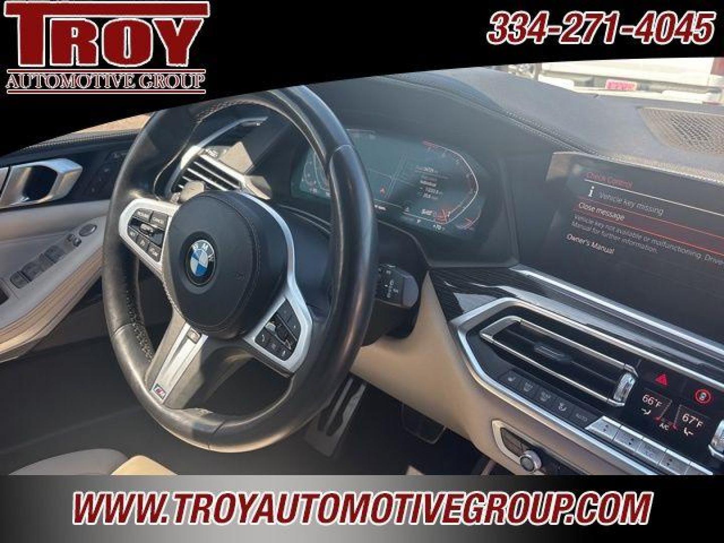 2020 Black Sapphire Metallic /Ivory White BMW X7 xDrive40i (5UXCW2C00L9) with an 3.0L I6 DOHC 24V engine, Automatic transmission, located at 6812 Atlanta Hwy, Montgomery, AL, 36117, (334) 271-4045, 32.382118, -86.178673 - Photo#70