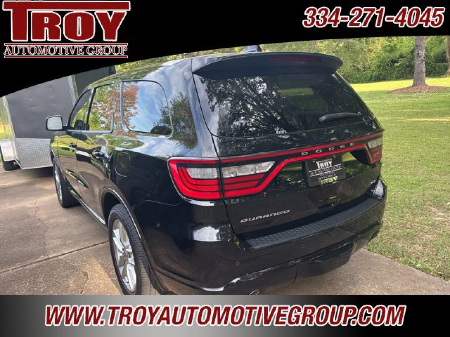 2023 Black Clearcoat /Black Dodge Durango GT (1C4RDHDG4PC) with an 3.6L V6 24V VVT engine, Automatic transmission, located at 6812 Atlanta Hwy, Montgomery, AL, 36117, (334) 271-4045, 32.382118, -86.178673 - Black Clearcoat 2023 Dodge Durango GT RWD 3.6L V6 24V VVT 8-Speed Automatic<br><br>Financing Available---Top Value for Trades.<br><br>19/26 City/Highway MPG- Photo#6