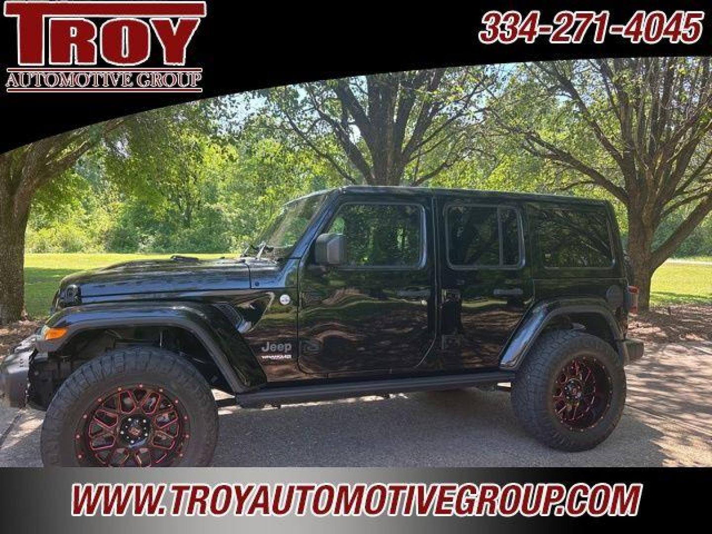 2019 Black Clearcoat /Black Jeep Wrangler Unlimited Moab (1C4HJXEG5KW) with an 3.6L V6 24V VVT engine, Automatic transmission, located at 6812 Atlanta Hwy, Montgomery, AL, 36117, (334) 271-4045, 32.382118, -86.178673 - Recent Arrival!<br><br>Black Clearcoat 2019 Jeep Wrangler Unlimited Moab 4WD 3.6L V6 24V VVT 8-Speed Automatic<br><br>Financing Available---Top Value for Trades. - Photo#1