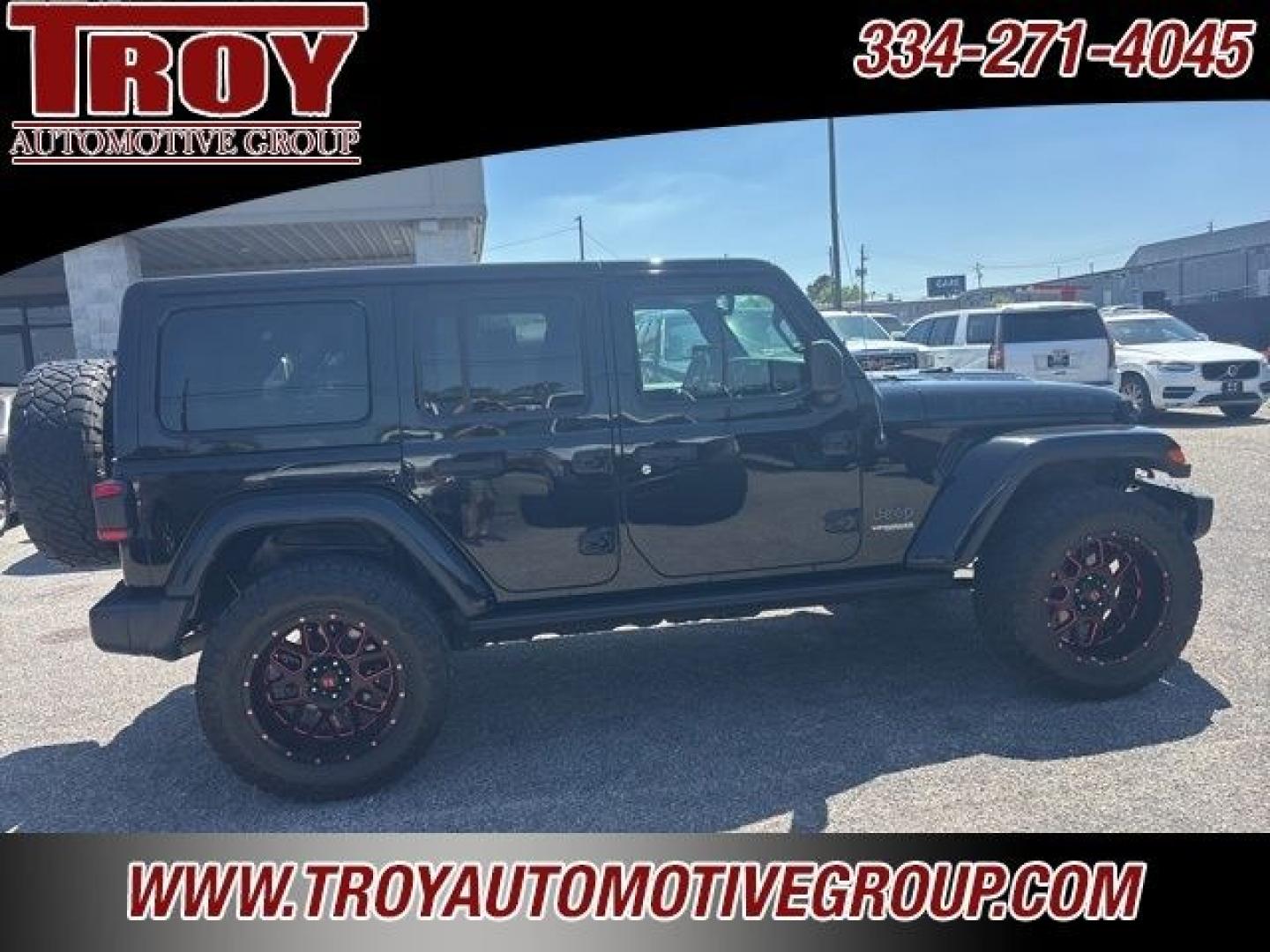 2019 Black Clearcoat /Black Jeep Wrangler Unlimited Sahara (1C4HJXEG5KW) with an 3.6L V6 24V VVT engine, Automatic transmission, located at 6812 Atlanta Hwy, Montgomery, AL, 36117, (334) 271-4045, 32.382118, -86.178673 - Black Clearcoat 2019 Jeep Wrangler Unlimited Sahara 4WD 3.6L V6 24V VVT 8-Speed Automatic<br><br>Financing Available---Top Value for Trades.<br><br>Odometer is 33769 miles below market average!- Photo#2