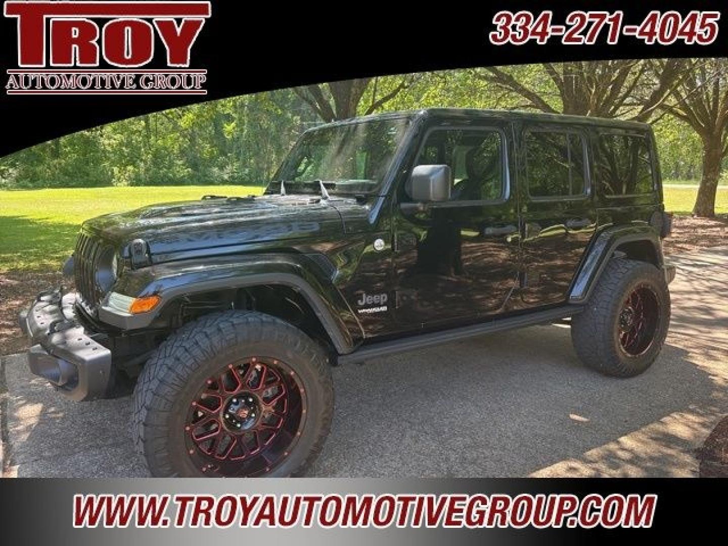 2019 Black Clearcoat /Black Jeep Wrangler Unlimited Sahara (1C4HJXEG5KW) with an 3.6L V6 24V VVT engine, Automatic transmission, located at 6812 Atlanta Hwy, Montgomery, AL, 36117, (334) 271-4045, 32.382118, -86.178673 - Black Clearcoat 2019 Jeep Wrangler Unlimited Sahara 4WD 3.6L V6 24V VVT 8-Speed Automatic<br><br>Financing Available---Top Value for Trades.<br><br>Odometer is 33769 miles below market average!- Photo#5