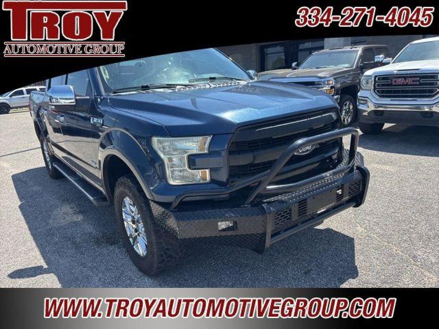 2016 Blue Jeans Metallic /Medium Light Camel Ford F-150 Lariat (1FTEW1EGXGF) with an 3.5L V6 engine, Automatic transmission, located at 6812 Atlanta Hwy, Montgomery, AL, 36117, (334) 271-4045, 32.382118, -86.178673 - Photo#7