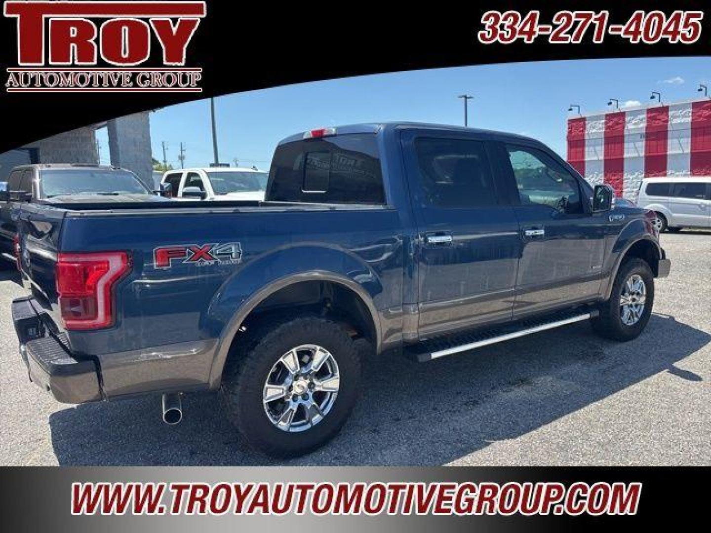 2016 Blue Jeans Metallic /Medium Light Camel Ford F-150 Lariat (1FTEW1EGXGF) with an 3.5L V6 engine, Automatic transmission, located at 6812 Atlanta Hwy, Montgomery, AL, 36117, (334) 271-4045, 32.382118, -86.178673 - Photo#11