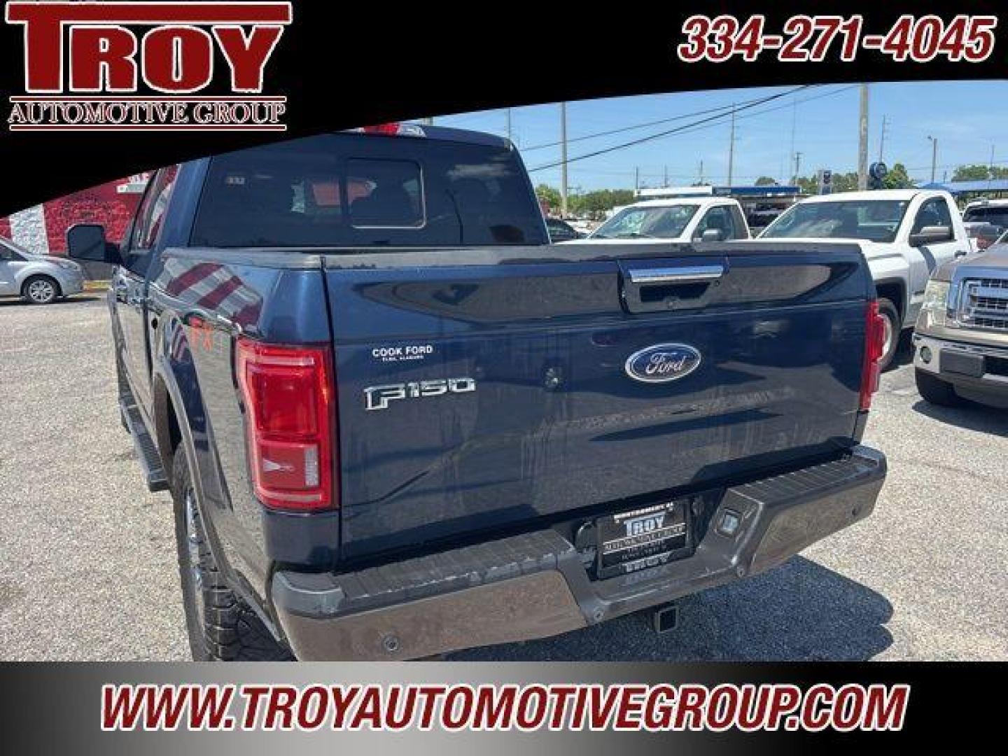 2016 Blue Jeans Metallic /Medium Light Camel Ford F-150 Lariat (1FTEW1EGXGF) with an 3.5L V6 engine, Automatic transmission, located at 6812 Atlanta Hwy, Montgomery, AL, 36117, (334) 271-4045, 32.382118, -86.178673 - Photo#15