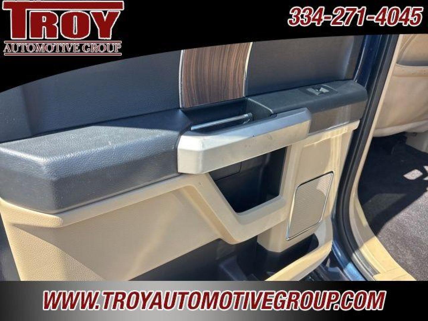 2016 Blue Jeans Metallic /Medium Light Camel Ford F-150 Lariat (1FTEW1EGXGF) with an 3.5L V6 engine, Automatic transmission, located at 6812 Atlanta Hwy, Montgomery, AL, 36117, (334) 271-4045, 32.382118, -86.178673 - Photo#44