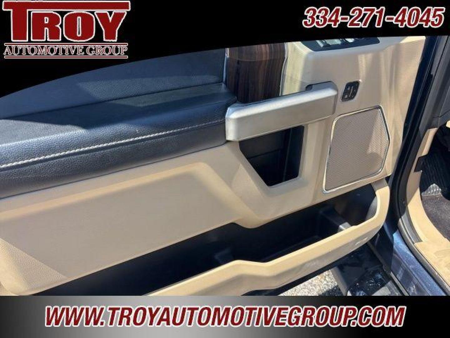 2016 Blue Jeans Metallic /Medium Light Camel Ford F-150 Lariat (1FTEW1EGXGF) with an 3.5L V6 engine, Automatic transmission, located at 6812 Atlanta Hwy, Montgomery, AL, 36117, (334) 271-4045, 32.382118, -86.178673 - Photo#46