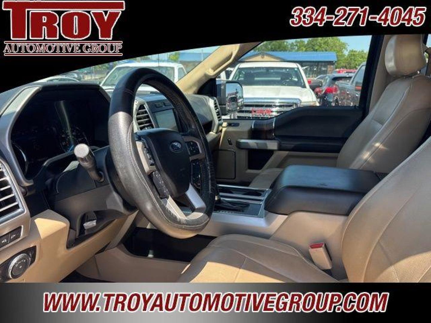 2016 Blue Jeans Metallic /Medium Light Camel Ford F-150 Lariat (1FTEW1EGXGF) with an 3.5L V6 engine, Automatic transmission, located at 6812 Atlanta Hwy, Montgomery, AL, 36117, (334) 271-4045, 32.382118, -86.178673 - Photo#47