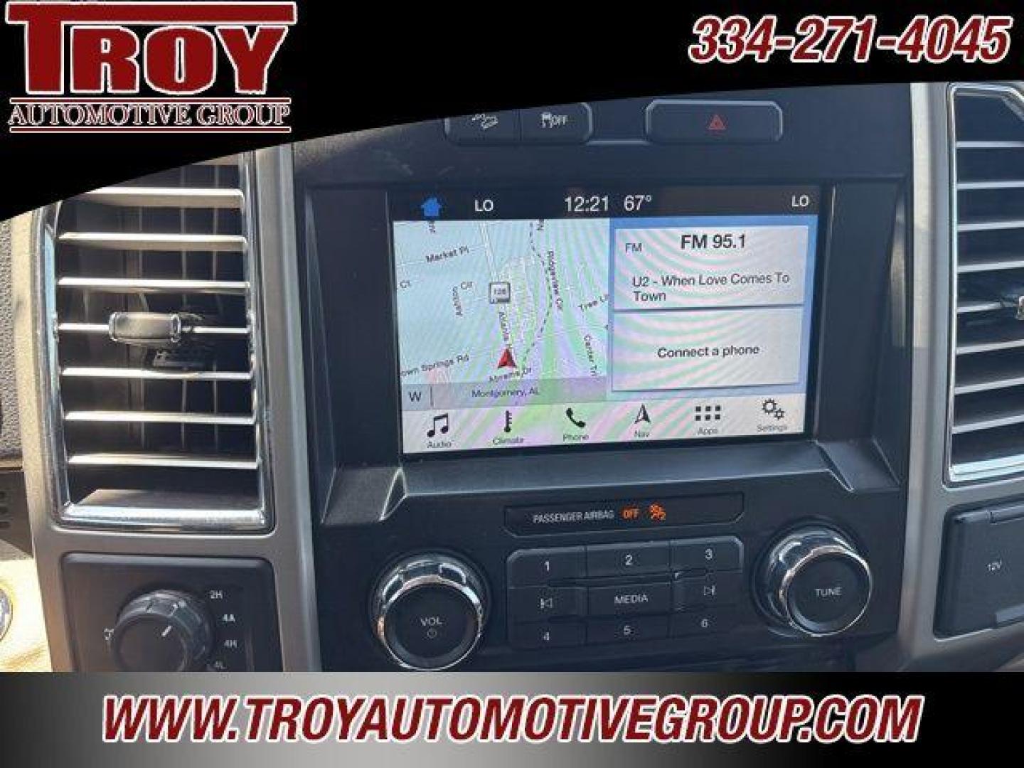 2016 Blue Jeans Metallic /Medium Light Camel Ford F-150 Lariat (1FTEW1EGXGF) with an 3.5L V6 engine, Automatic transmission, located at 6812 Atlanta Hwy, Montgomery, AL, 36117, (334) 271-4045, 32.382118, -86.178673 - Photo#52