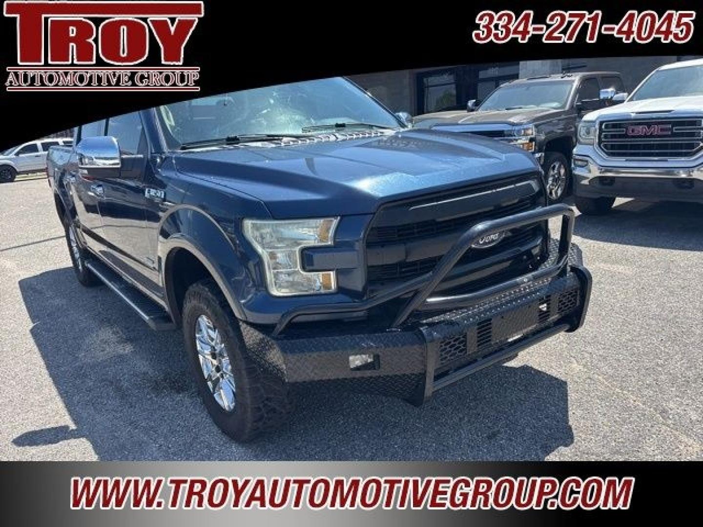 2016 Blue Jeans Metallic /Medium Light Camel Ford F-150 Lariat (1FTEW1EGXGF) with an 3.5L V6 engine, Automatic transmission, located at 6812 Atlanta Hwy, Montgomery, AL, 36117, (334) 271-4045, 32.382118, -86.178673 - 1-Owner!!<br>FX4 Package!!<br>Heated Seats!!<br>2-Master Remote Start Keys!!<br>Cooled Seats!!<br>Locking Differentials!!<br>Pro Trailer Back Up!!<br>Sunroof Does Not Work!!- Photo#7