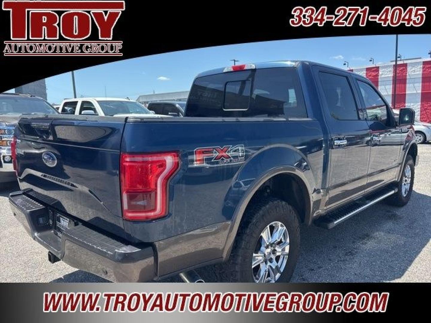 2016 Blue Jeans Metallic /Medium Light Camel Ford F-150 Lariat (1FTEW1EGXGF) with an 3.5L V6 engine, Automatic transmission, located at 6812 Atlanta Hwy, Montgomery, AL, 36117, (334) 271-4045, 32.382118, -86.178673 - 1-Owner!!<br>FX4 Package!!<br>Heated Seats!!<br>2-Master Remote Start Keys!!<br>Cooled Seats!!<br>Locking Differentials!!<br>Pro Trailer Back Up!!<br>Sunroof Does Not Work!!- Photo#12