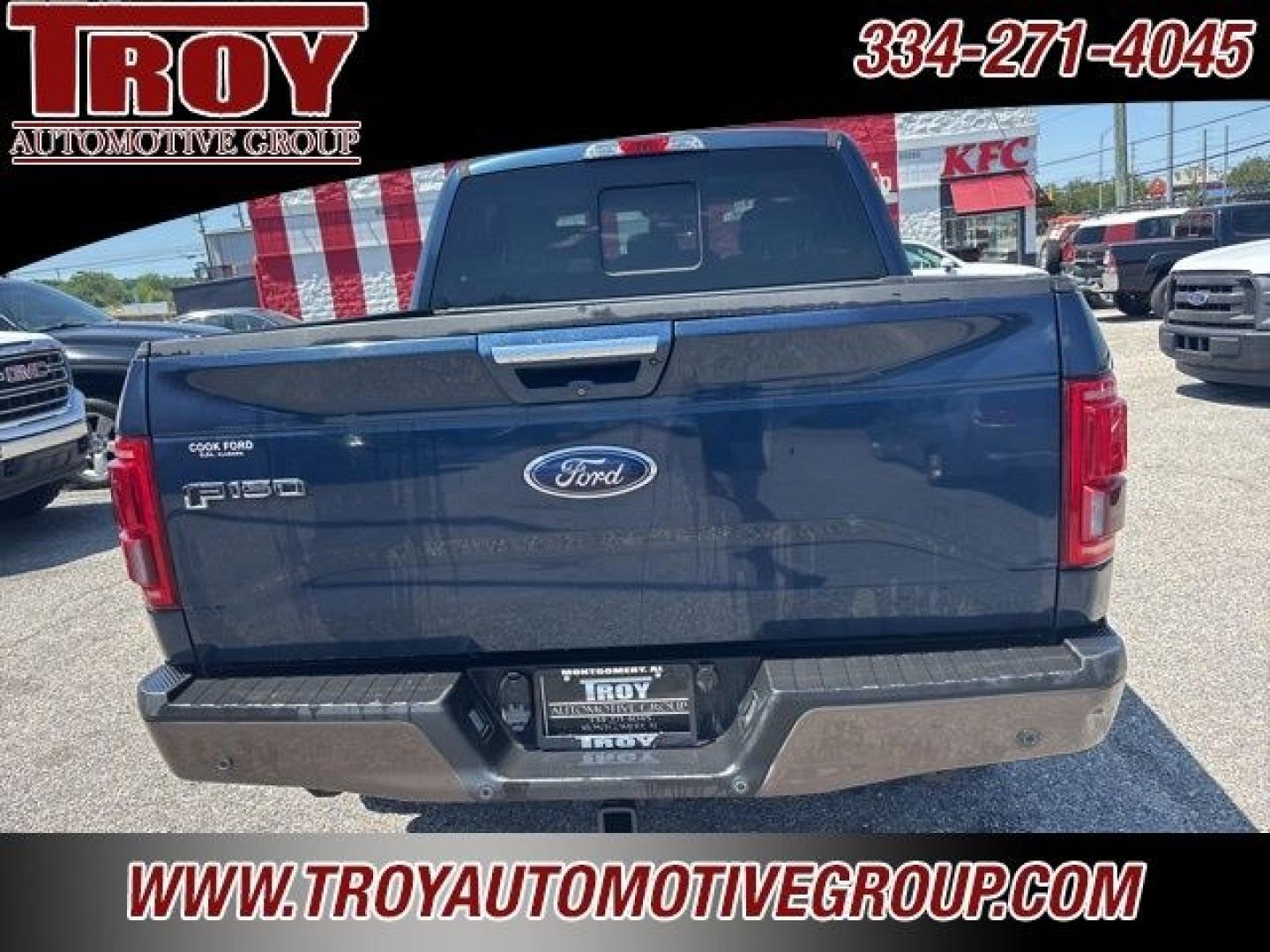2016 Blue Jeans Metallic /Medium Light Camel Ford F-150 Lariat (1FTEW1EGXGF) with an 3.5L V6 engine, Automatic transmission, located at 6812 Atlanta Hwy, Montgomery, AL, 36117, (334) 271-4045, 32.382118, -86.178673 - 1-Owner!!<br>FX4 Package!!<br>Heated Seats!!<br>2-Master Remote Start Keys!!<br>Cooled Seats!!<br>Locking Differentials!!<br>Pro Trailer Back Up!!<br>Sunroof Does Not Work!!- Photo#14