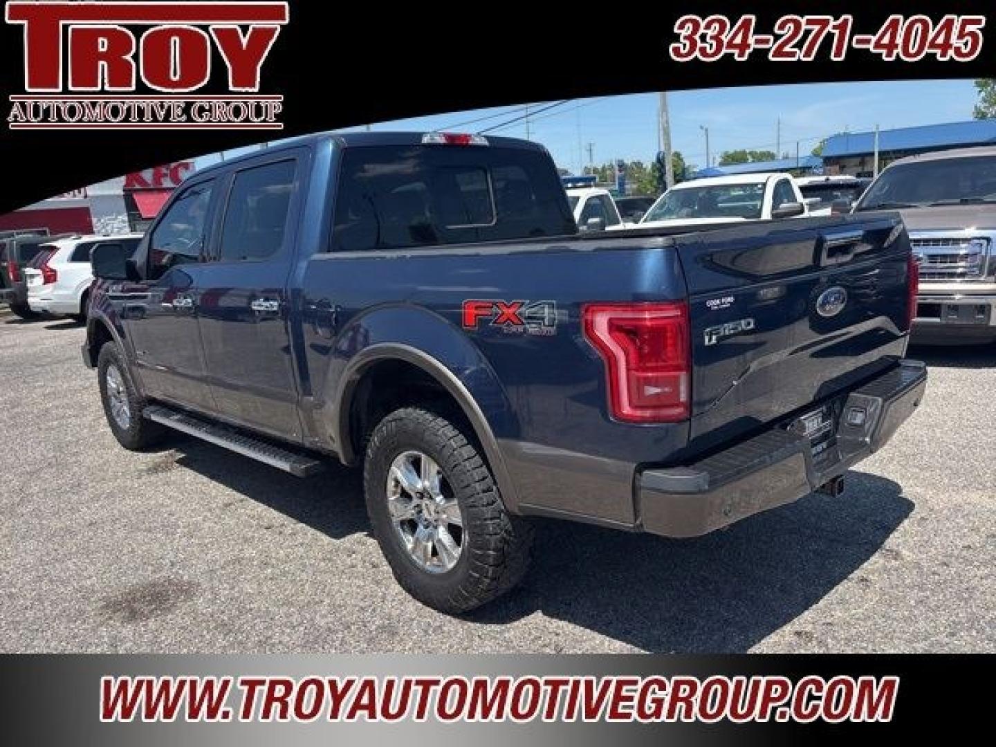 2016 Blue Jeans Metallic /Medium Light Camel Ford F-150 Lariat (1FTEW1EGXGF) with an 3.5L V6 engine, Automatic transmission, located at 6812 Atlanta Hwy, Montgomery, AL, 36117, (334) 271-4045, 32.382118, -86.178673 - 1-Owner!!<br>FX4 Package!!<br>Heated Seats!!<br>2-Master Remote Start Keys!!<br>Cooled Seats!!<br>Locking Differentials!!<br>Pro Trailer Back Up!!<br>Sunroof Does Not Work!!- Photo#16
