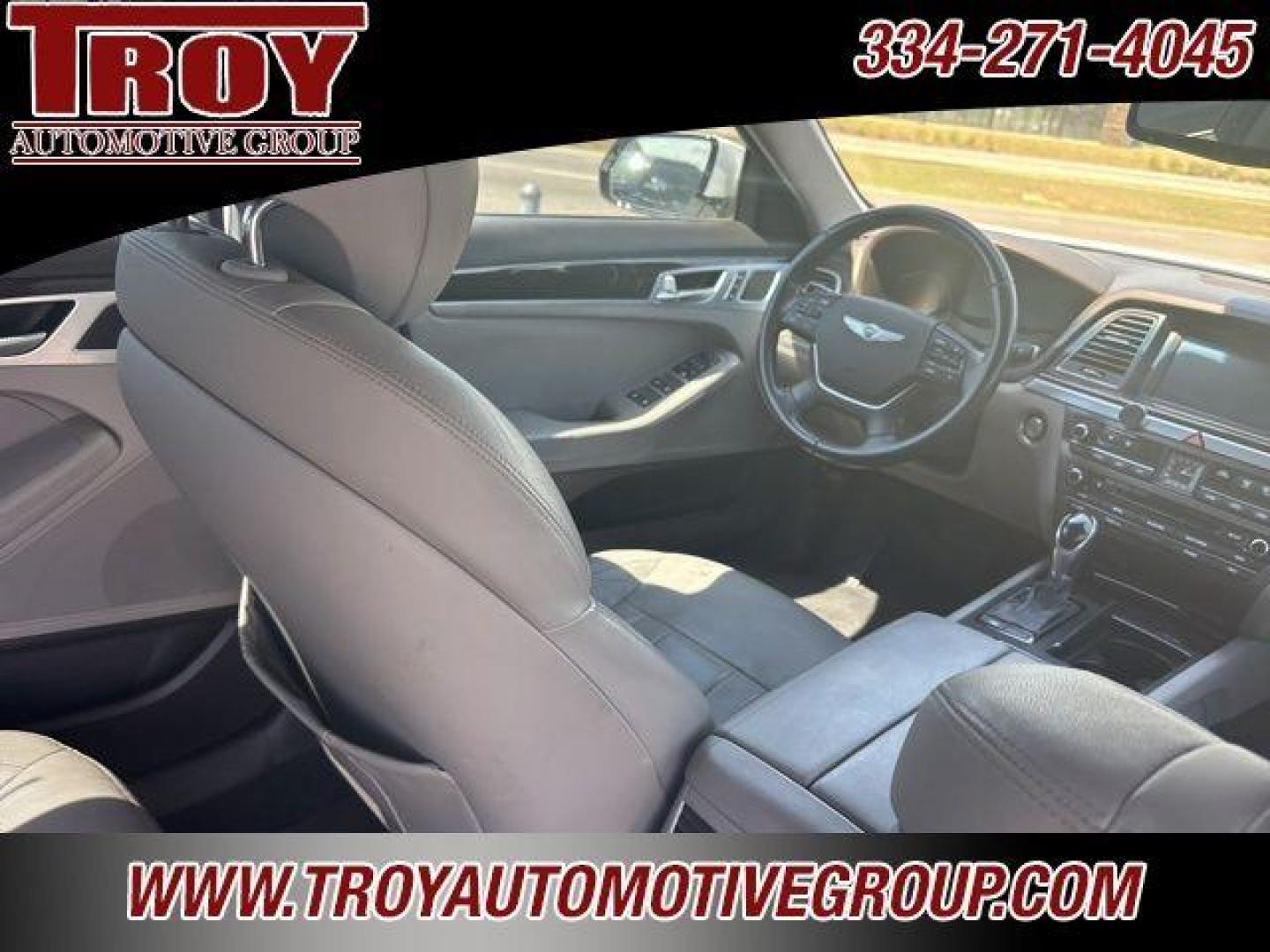 2016 Casablanca White /Grey Hyundai Genesis 3.8 (KMHGN4JE3GU) with an 3.8L V6 DGI DOHC Dual CVVT engine, Automatic transmission, located at 6812 Atlanta Hwy, Montgomery, AL, 36117, (334) 271-4045, 32.382118, -86.178673 - Photo#21