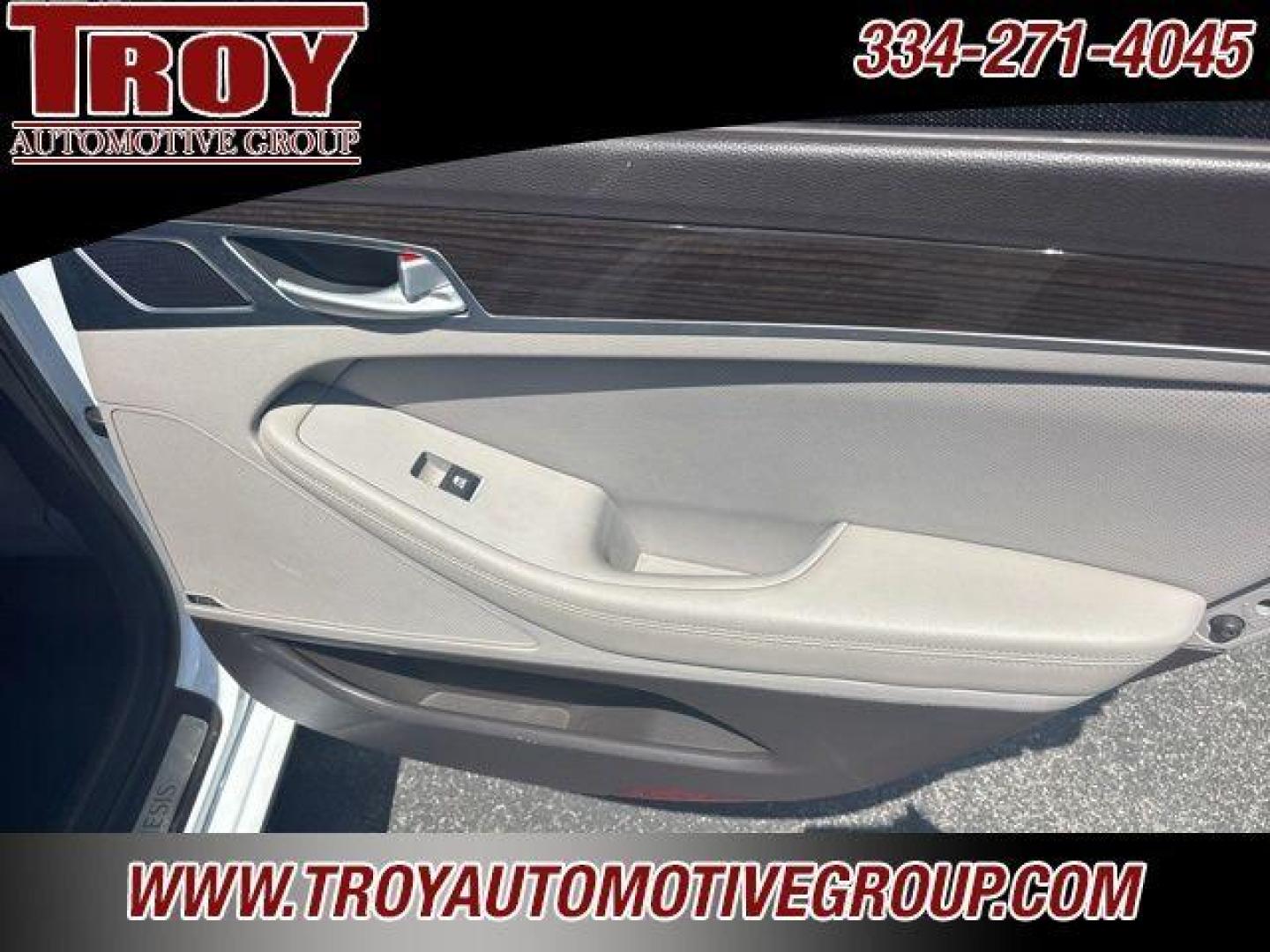 2016 Casablanca White /Grey Hyundai Genesis 3.8 (KMHGN4JE3GU) with an 3.8L V6 DGI DOHC Dual CVVT engine, Automatic transmission, located at 6812 Atlanta Hwy, Montgomery, AL, 36117, (334) 271-4045, 32.382118, -86.178673 - Photo#23