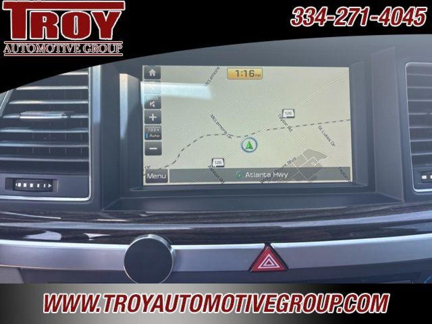 2016 Casablanca White /Grey Hyundai Genesis 3.8 (KMHGN4JE3GU) with an 3.8L V6 DGI DOHC Dual CVVT engine, Automatic transmission, located at 6812 Atlanta Hwy, Montgomery, AL, 36117, (334) 271-4045, 32.382118, -86.178673 - Photo#42