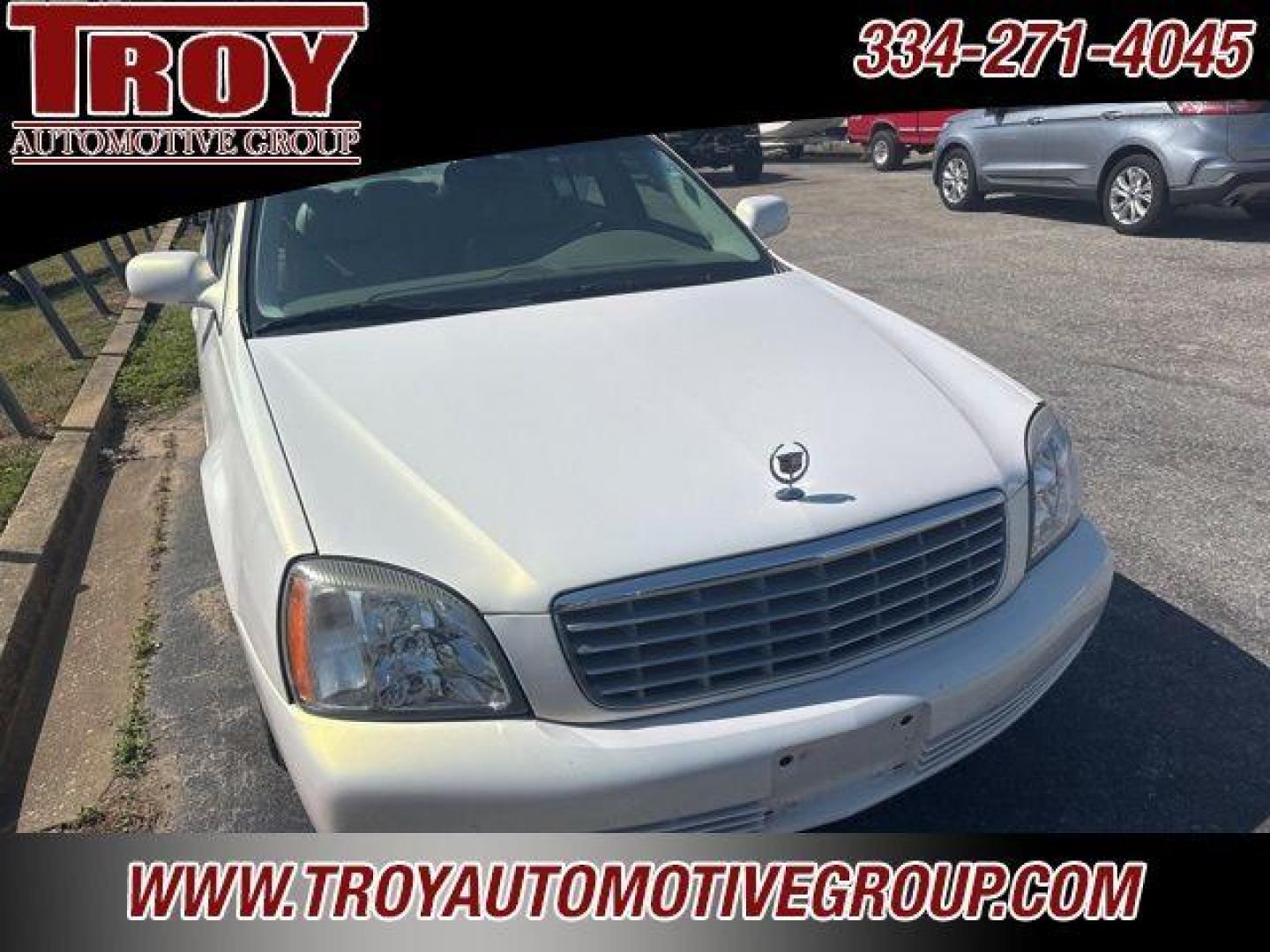 2004 White Lightning /Shale Cadillac DeVille Base (1G6KD54Y34U) with an Northstar 4.6L V8 SFI DOHC engine, Automatic transmission, located at 6812 Atlanta Hwy, Montgomery, AL, 36117, (334) 271-4045, 32.382118, -86.178673 - Photo#4