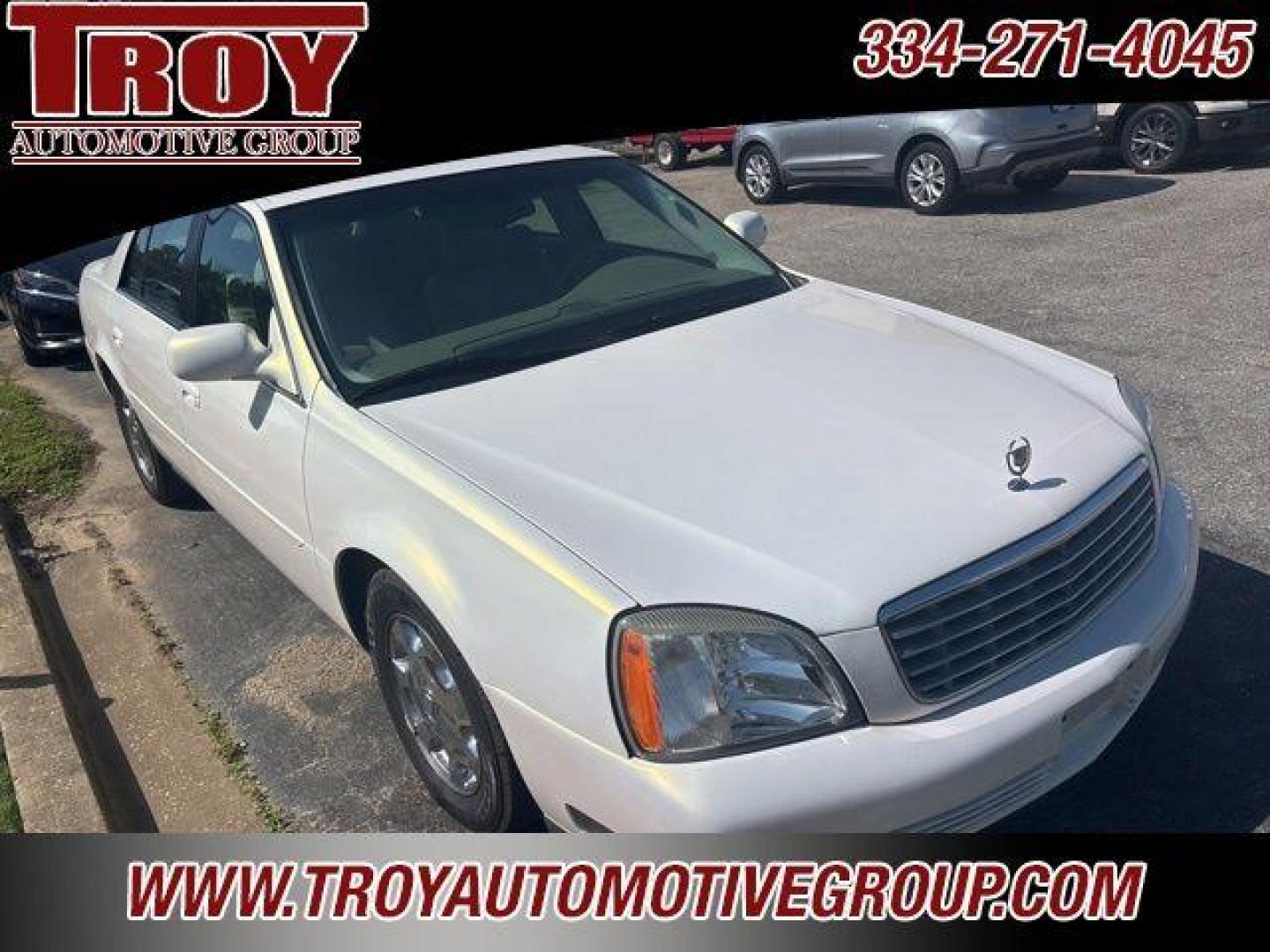 2004 White Lightning /Shale Cadillac DeVille Base (1G6KD54Y34U) with an Northstar 4.6L V8 SFI DOHC engine, Automatic transmission, located at 6812 Atlanta Hwy, Montgomery, AL, 36117, (334) 271-4045, 32.382118, -86.178673 - Photo#5