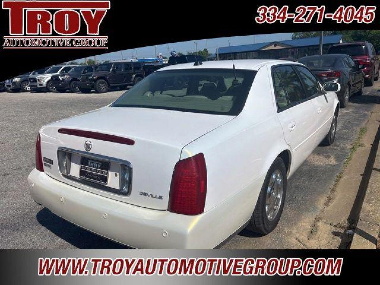 2004 White Lightning /Shale Cadillac DeVille Base (1G6KD54Y34U) with an Northstar 4.6L V8 SFI DOHC engine, Automatic transmission, located at 6812 Atlanta Hwy, Montgomery, AL, 36117, (334) 271-4045, 32.382118, -86.178673 - Photo#6