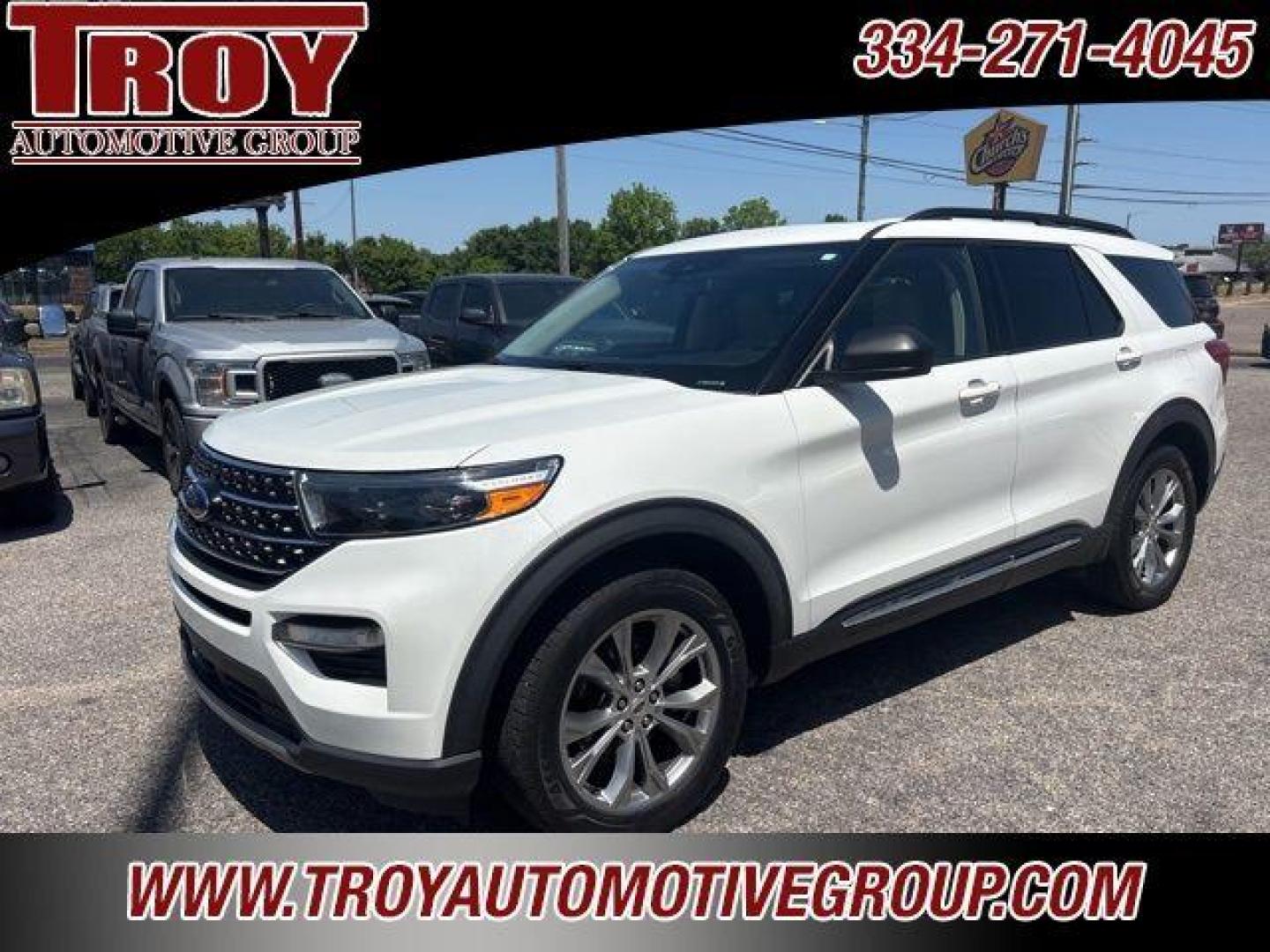 2020 White Metallic /Sandstone Ford Explorer XLT (1FMSK8DH1LG) with an 2.3L EcoBoost I-4 engine, Automatic transmission, located at 6812 Atlanta Hwy, Montgomery, AL, 36117, (334) 271-4045, 32.382118, -86.178673 - Panoramic Sunroof!!<br>Premium 20 Wheels!!<br>Heated Seats!!<br>Back up Camera!!<br>Blind Spot Monitors!! - Photo#3
