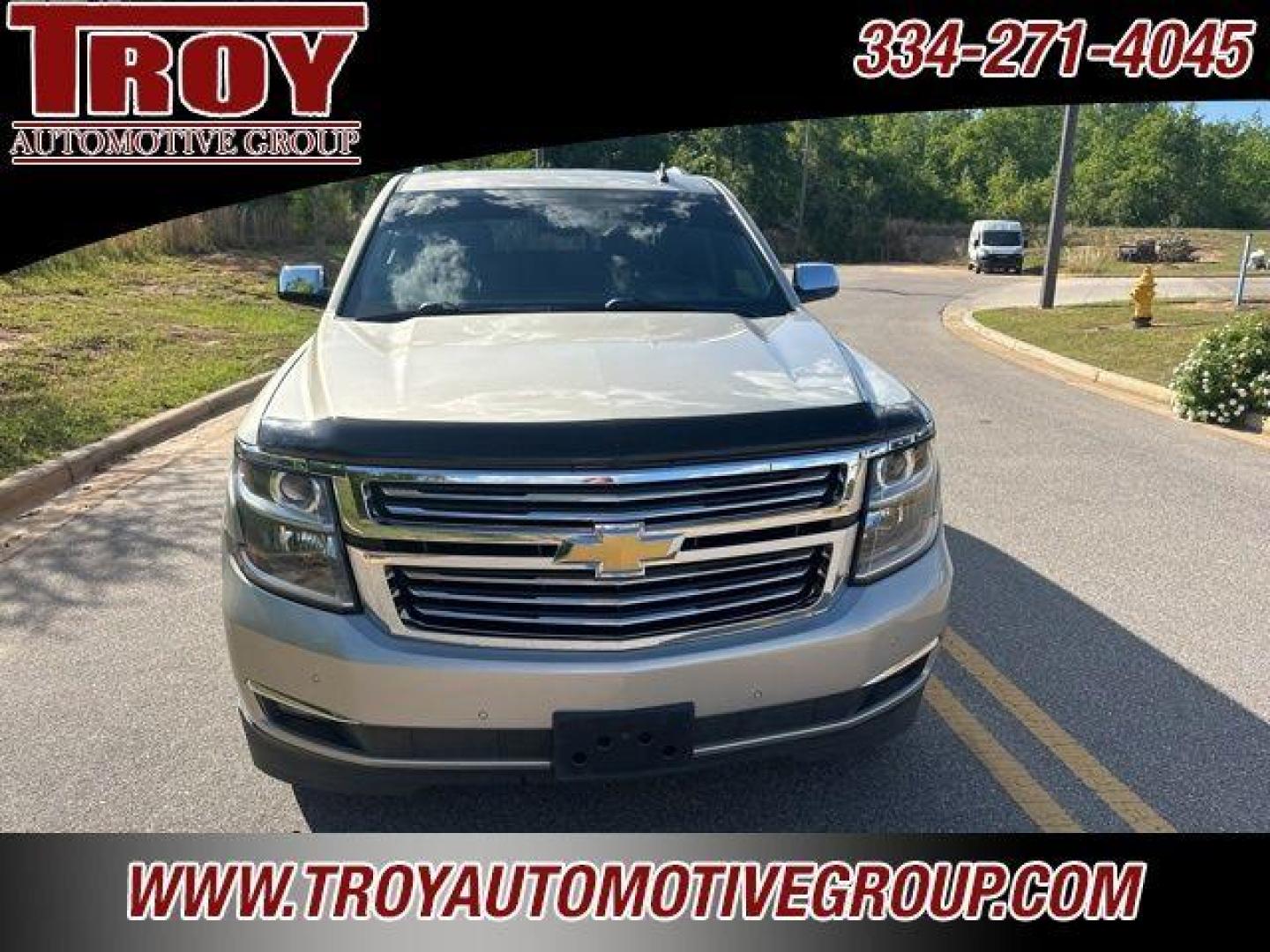2015 Champagne Silver Metallic /Black Chevrolet Tahoe LTZ (1GNSCCKC4FR) with an EcoTec3 5.3L V8 engine, Automatic transmission, located at 6812 Atlanta Hwy, Montgomery, AL, 36117, (334) 271-4045, 32.382118, -86.178673 - Champagne Silver Metallic 2015 Chevrolet Tahoe LTZ RWD EcoTec3 5.3L V8 6-Speed Automatic Electronic with Overdrive<br><br>Financing Available---Top Value for Trades.<br><br>Odometer is 20348 miles below market average!<br><br><br>Awards:<br> * JD Power Automotive Performance, Execution and Layout ( - Photo#1