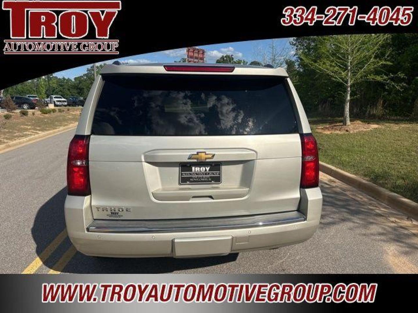 2015 Champagne Silver Metallic /Black Chevrolet Tahoe LTZ (1GNSCCKC4FR) with an EcoTec3 5.3L V8 engine, Automatic transmission, located at 6812 Atlanta Hwy, Montgomery, AL, 36117, (334) 271-4045, 32.382118, -86.178673 - Champagne Silver Metallic 2015 Chevrolet Tahoe LTZ RWD EcoTec3 5.3L V8 6-Speed Automatic Electronic with Overdrive<br><br>Financing Available---Top Value for Trades.<br><br>Odometer is 20348 miles below market average!<br><br><br>Awards:<br> * JD Power Automotive Performance, Execution and Layout ( - Photo#5
