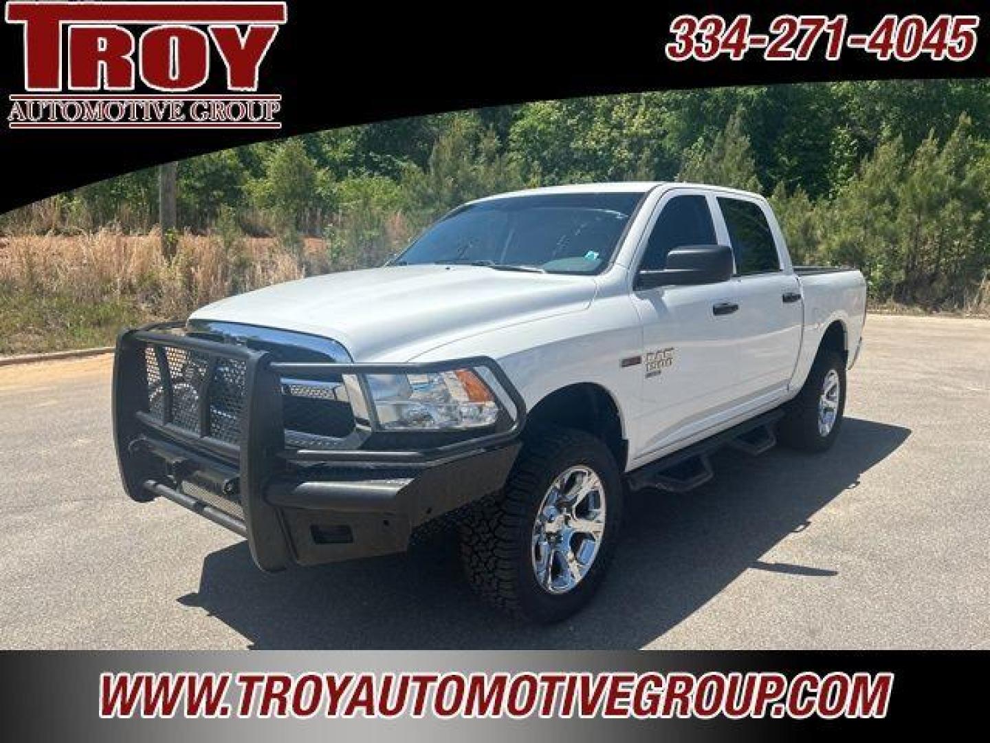 2019 Bright White Clearcoat /Diesel Gray/Black Ram 1500 Classic Tradesman (1C6RR7KM5KS) with an 3.0L V6 Turbodiesel engine, Automatic transmission, located at 6812 Atlanta Hwy, Montgomery, AL, 36117, (334) 271-4045, 32.382118, -86.178673 - Bright White Clearcoat 2019 Ram 1500 Classic Tradesman 4WD 3.0L V6 Turbodiesel 8-Speed Automatic<br><br>Financing Available---Top Value for Trades.<br><br>19/27 City/Highway MPG<br><br><br>Awards:<br> * Motor Trend Automobiles of the year - Photo#0