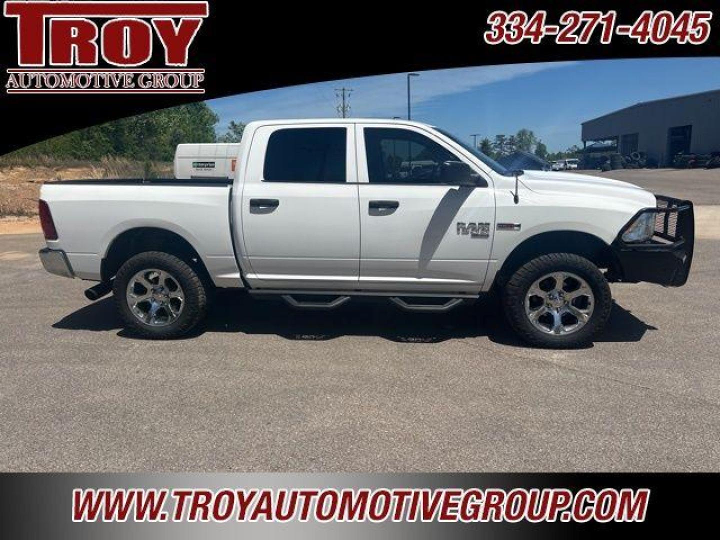 2019 Bright White Clearcoat /Diesel Gray/Black Ram 1500 Classic Tradesman (1C6RR7KM5KS) with an 3.0L V6 Turbodiesel engine, Automatic transmission, located at 6812 Atlanta Hwy, Montgomery, AL, 36117, (334) 271-4045, 32.382118, -86.178673 - Bright White Clearcoat 2019 Ram 1500 Classic Tradesman 4WD 3.0L V6 Turbodiesel 8-Speed Automatic<br><br>Financing Available---Top Value for Trades.<br><br>19/27 City/Highway MPG<br><br><br>Awards:<br> * Motor Trend Automobiles of the year - Photo#3
