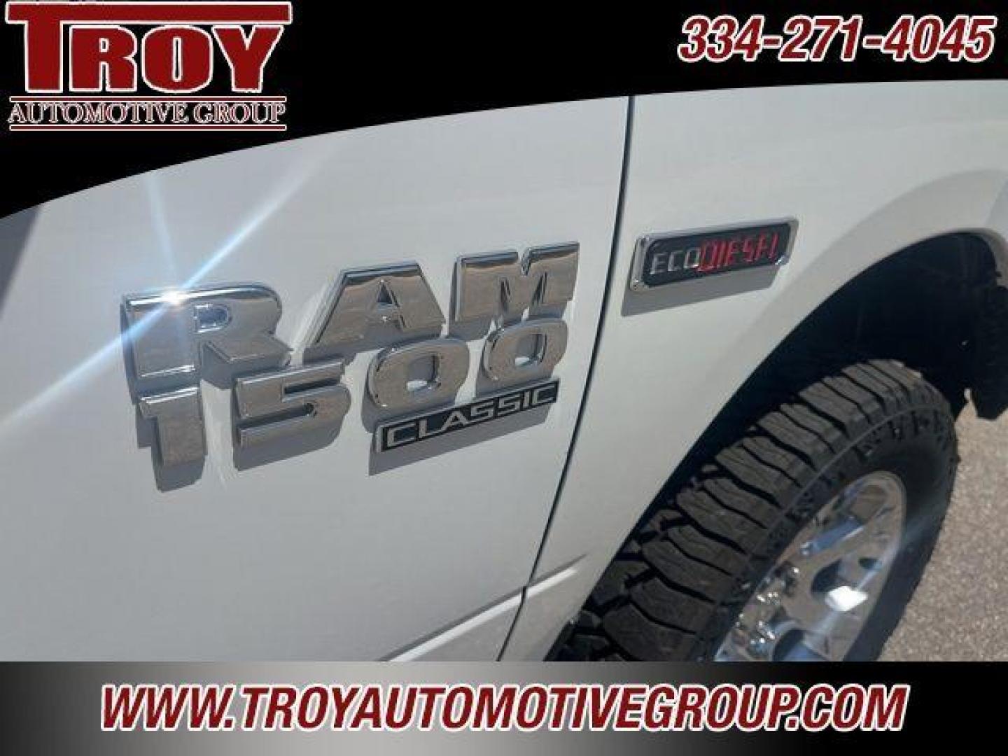 2019 Bright White Clearcoat /Diesel Gray/Black Ram 1500 Classic Tradesman (1C6RR7KM5KS) with an 3.0L V6 Turbodiesel engine, Automatic transmission, located at 6812 Atlanta Hwy, Montgomery, AL, 36117, (334) 271-4045, 32.382118, -86.178673 - Bright White Clearcoat 2019 Ram 1500 Classic Tradesman 4WD 3.0L V6 Turbodiesel 8-Speed Automatic<br><br>Financing Available---Top Value for Trades.<br><br>19/27 City/Highway MPG<br><br><br>Awards:<br> * Motor Trend Automobiles of the year - Photo#10