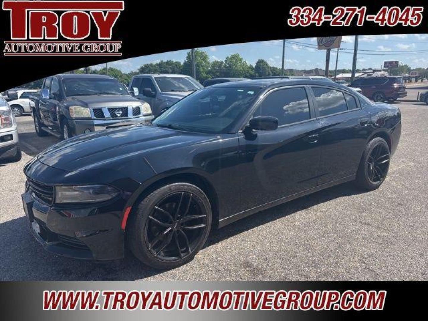 2019 Pitch Black Clearcoat /Black Dodge Charger SXT (2C3CDXBG8KH) with an 3.6L 6-Cylinder SMPI DOHC engine, Automatic transmission, located at 6812 Atlanta Hwy, Montgomery, AL, 36117, (334) 271-4045, 32.382118, -86.178673 - Pitch Black Clearcoat 2019 Dodge Charger SXT RWD 3.6L 6-Cylinder SMPI DOHC 8-Speed Automatic<br><br>Financing Available---Top Value for Trades.<br><br>19/30 City/Highway MPG<br><br><br>Awards:<br> * 2019 KBB.com Brand Image Awards * 2019 KBB.com Best Resale Value Awards - Photo#3