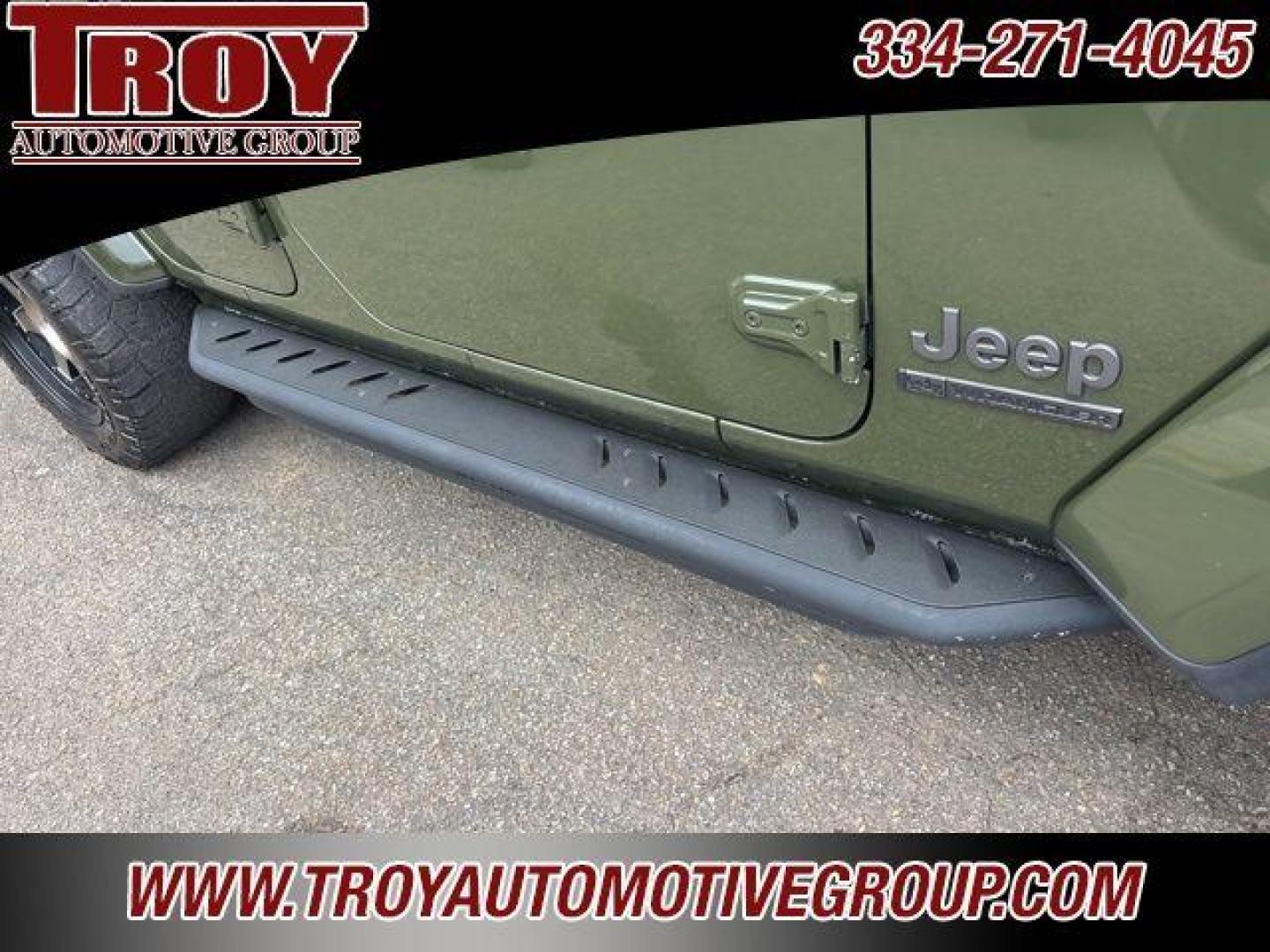 2021 Sarge Green Clearcoat /Black Jeep Wrangler (1C4HJXDN9MW) with an 2.0L I4 DOHC engine, Automatic transmission, located at 6812 Atlanta Hwy, Montgomery, AL, 36117, (334) 271-4045, 32.382118, -86.178673 - Recent Arrival!<br>80 th Special Edition!!<br>Tow Package!!<br>Step Bars!!<br>Winch!!<br>Rough Country Lift!!<br>Sarge Green Clearcoat 2021 Jeep Wrangler 4WD 2.0L I4 DOHC 8-Speed Automatic<br><br>Financing Available---Top Value for Trades.o - Photo#10