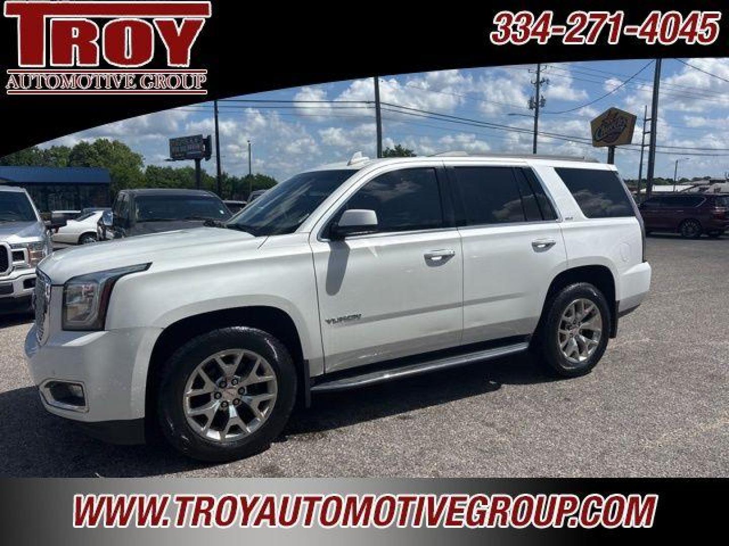 2016 White Frost /Jet Black GMC Yukon SLT (1GKS2BKC0GR) with an EcoTec3 5.3L V8 engine, Automatic transmission, located at 6812 Atlanta Hwy, Montgomery, AL, 36117, (334) 271-4045, 32.382118, -86.178673 - White Frost Tricoat 2016 GMC Yukon SLT 4WD EcoTec3 5.3L V8 6-Speed Automatic Electronic with Overdrive<br><br>Financing Available---Top Value for Trades.<br><br><br>Awards:<br> * 2016 KBB.com Brand Image Awards<br><br>Reviews:<br> * Strong V8 power; stout towing capacity; available nine-person sea - Photo#11