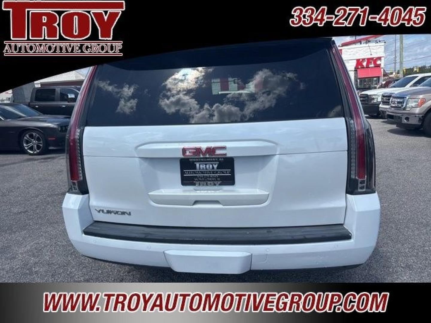 2016 White Frost /Jet Black GMC Yukon SLT (1GKS2BKC0GR) with an EcoTec3 5.3L V8 engine, Automatic transmission, located at 6812 Atlanta Hwy, Montgomery, AL, 36117, (334) 271-4045, 32.382118, -86.178673 - White Frost Tricoat 2016 GMC Yukon SLT 4WD EcoTec3 5.3L V8 6-Speed Automatic Electronic with Overdrive<br><br>Financing Available---Top Value for Trades.<br><br><br>Awards:<br> * 2016 KBB.com Brand Image Awards<br><br>Reviews:<br> * Strong V8 power; stout towing capacity; available nine-person sea- Photo#6