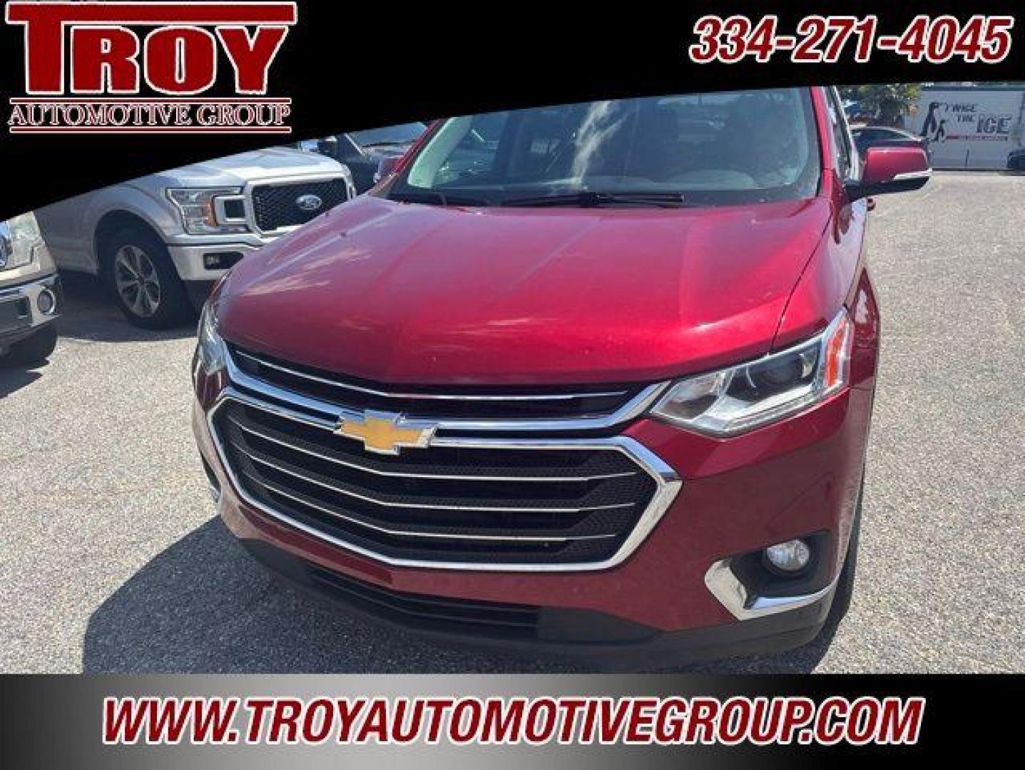 2019 Red Tintcoat /Jet Black/Dark Galvanized Chevrolet Traverse LT (1GNERGKW9KJ) with an 3.6L V6 SIDI VVT engine, Automatic transmission, located at 6812 Atlanta Hwy, Montgomery, AL, 36117, (334) 271-4045, 32.382118, -86.178673 - 1-Owner!!<br>Rear bucket seats!!<br>3rd Seat!!Cajun Red Tintcoat 2019 Chevrolet Traverse LT FWD Cloth w/1LT 3.6L V6 SIDI VVT 9-Speed Automatic<br><br>Financing Available---Top Value for Trades.<br><br>18/27 City/Highway MPG<br><br><br>Awards:<br> * 2019 KBB.com 12 Best Family Cars - Photo#6