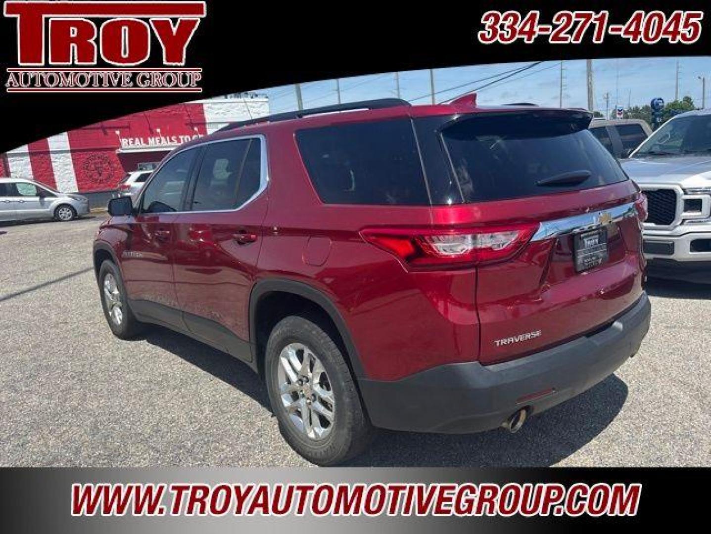 2019 Red Tintcoat /Jet Black/Dark Galvanized Chevrolet Traverse LT (1GNERGKW9KJ) with an 3.6L V6 SIDI VVT engine, Automatic transmission, located at 6812 Atlanta Hwy, Montgomery, AL, 36117, (334) 271-4045, 32.382118, -86.178673 - 1-Owner!!<br>Rear bucket seats!!<br>3rd Seat!!Cajun Red Tintcoat 2019 Chevrolet Traverse LT FWD Cloth w/1LT 3.6L V6 SIDI VVT 9-Speed Automatic<br><br>Financing Available---Top Value for Trades.<br><br>18/27 City/Highway MPG<br><br><br>Awards:<br> * 2019 KBB.com 12 Best Family Cars - Photo#15