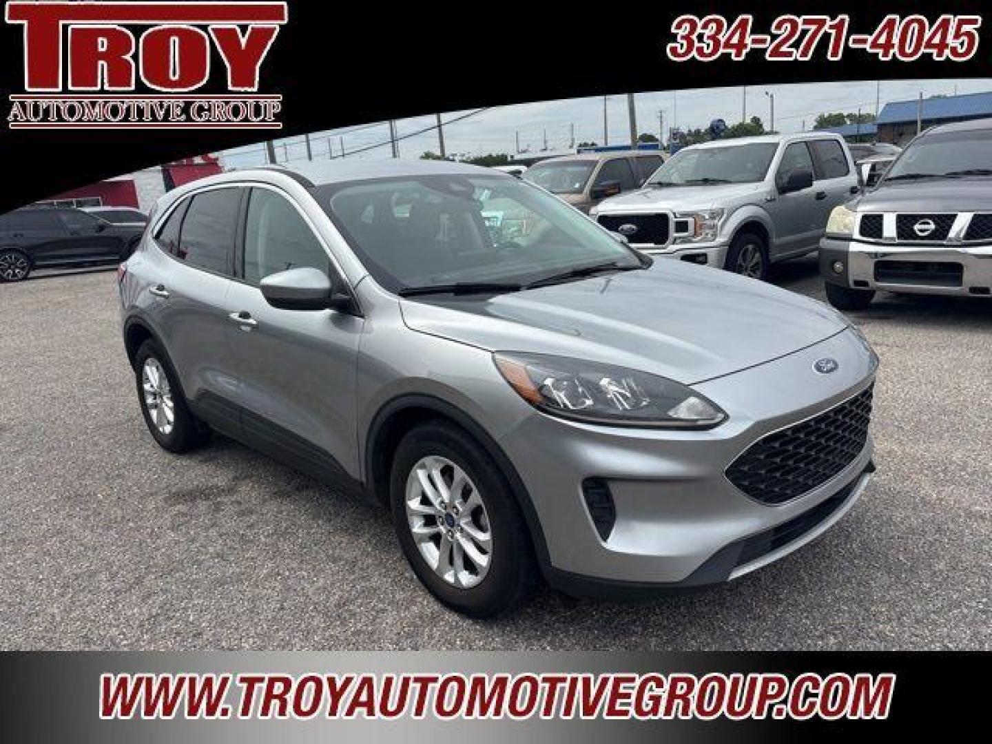 2021 Silver Metallic /Gray Ford Escape SE (1FMCU0G67MU) with an 1.5L EcoBoost engine, Automatic transmission, located at 6812 Atlanta Hwy, Montgomery, AL, 36117, (334) 271-4045, 32.382118, -86.178673 - Recent Arrival! Priced below KBB Fair Purchase Price!<br><br>Silver Metallic 2021 Ford Escape SE FWD 1.5L EcoBoost 8-Speed Automatic<br><br>Financing Available---Top Value for Trades.<br><br>Odometer is 35718 miles below market average! 28/34 City/Highway MPG - Photo#6