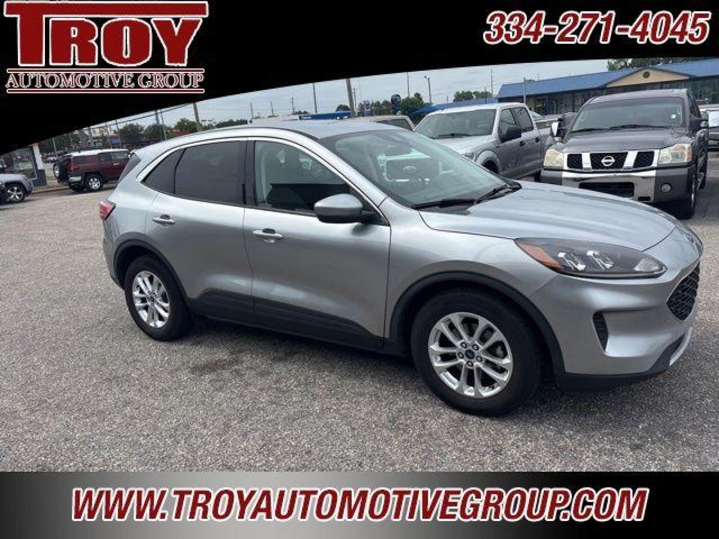2021 Silver Metallic /Gray Ford Escape SE (1FMCU0G67MU) with an 1.5L EcoBoost engine, Automatic transmission, located at 6812 Atlanta Hwy, Montgomery, AL, 36117, (334) 271-4045, 32.382118, -86.178673 - Recent Arrival! Priced below KBB Fair Purchase Price!<br><br>Silver Metallic 2021 Ford Escape SE FWD 1.5L EcoBoost 8-Speed Automatic<br><br>Financing Available---Top Value for Trades.<br><br>Odometer is 35718 miles below market average! 28/34 City/Highway MPG - Photo#7