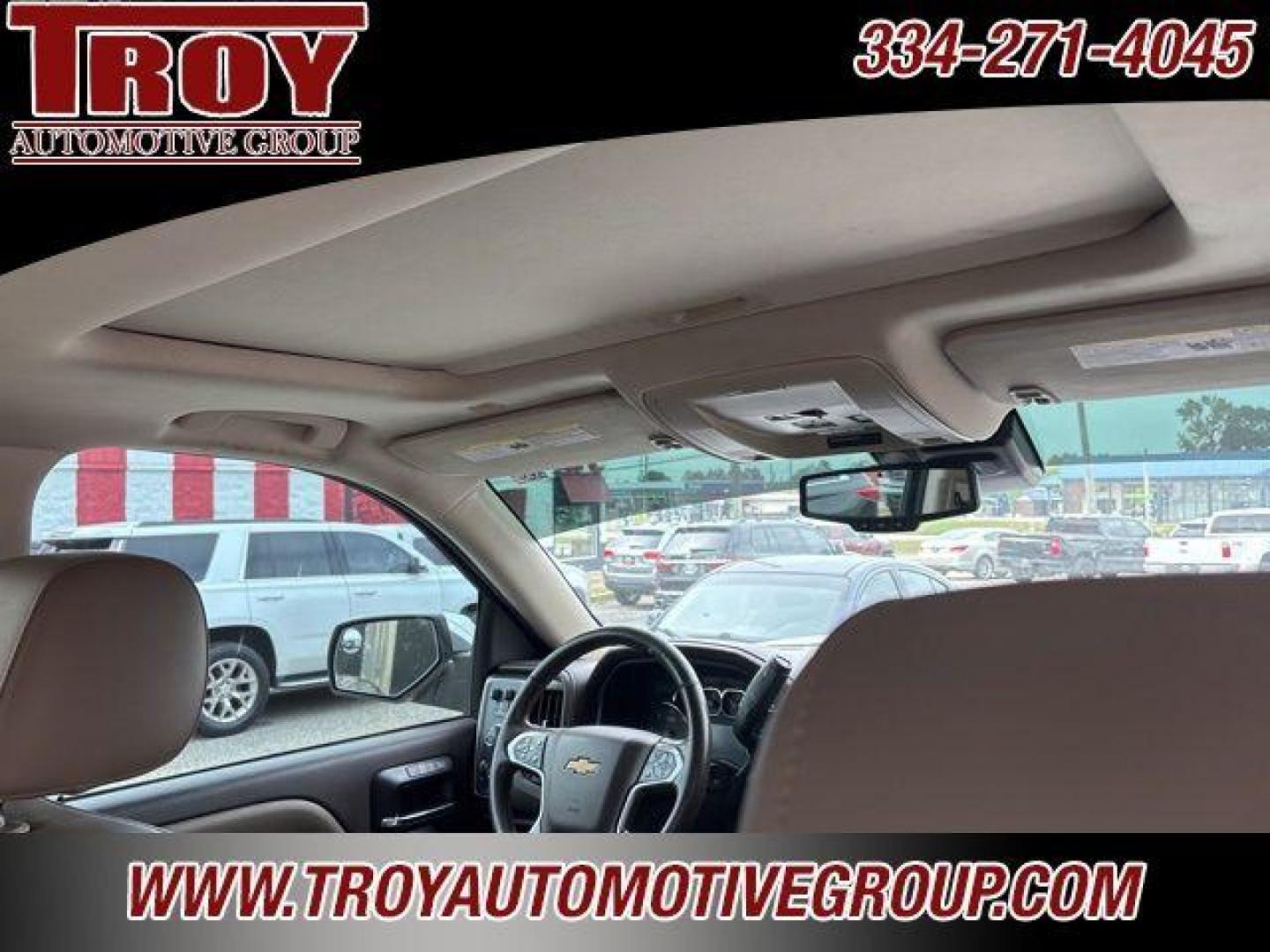 2014 White Diamond Clearcoat /Cocoa/Dune Chevrolet Silverado 1500 LTZ (3GCUKSEC5EG) with an EcoTec3 5.3L V8 Flex Fuel engine, Automatic transmission, located at 6812 Atlanta Hwy, Montgomery, AL, 36117, (334) 271-4045, 32.382118, -86.178673 - Power Sunroof!!<br>Heated/Cooled Seats!!<br>3 Lift Kit!<br>35x12.50x20 Toyo Mts<br>Ranch hand bumper replacement!!<br>Tow Package!! - Photo#21