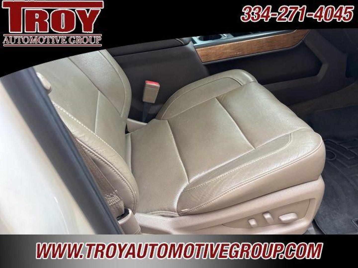 2014 White Diamond Clearcoat /Cocoa/Dune Chevrolet Silverado 1500 LTZ (3GCUKSEC5EG) with an EcoTec3 5.3L V8 Flex Fuel engine, Automatic transmission, located at 6812 Atlanta Hwy, Montgomery, AL, 36117, (334) 271-4045, 32.382118, -86.178673 - Power Sunroof!!<br>Heated/Cooled Seats!!<br>3 Lift Kit!<br>35x12.50x20 Toyo Mts<br>Ranch hand bumper replacement!!<br>Tow Package!! - Photo#23