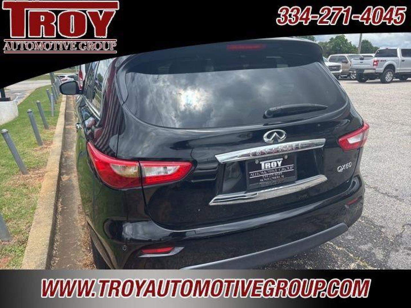 2014 Black Obsidian /Wheat INFINITI QX60 Base (5N1AL0MN3EC) with an 3.5L V6 engine, CVT transmission, located at 6812 Atlanta Hwy, Montgomery, AL, 36117, (334) 271-4045, 32.382118, -86.178673 - Black Obsidian 2014 INFINITI QX60 FWD 3.5L V6 Sport-Tuned CVT<br><br>Financing Available---Top Value for Trades.<br><br>Odometer is 8385 miles below market average! 20/26 City/Highway MPG<br><br><br>Reviews:<br> * Ample passenger room in all three rows; smooth and quite ride; classy interior design - Photo#5