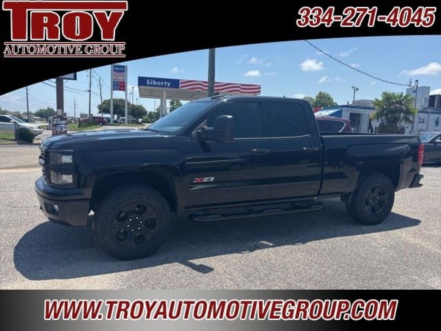 2015 Black /Jet Black Chevrolet Silverado 1500 LT (1GCVKREC4FZ) with an EcoTec3 5.3L V8 engine, Automatic transmission, located at 6812 Atlanta Hwy, Montgomery, AL, 36117, (334) 271-4045, 32.382118, -86.178673 - Navigation!!! New Tires!!<br>Leveling Kit!!<br>Step Bars!!<br>Leather Interior!!Black 2015 Chevrolet Silverado 1500 LT 4WD LT2 EcoTec3 5.3L V8 6-Speed Automatic Electronic with Overdrive<br><br>Financing Available---Top Value for Trades.<br><br>Odometer is 14628 miles below market average!<br><br><- Photo#2