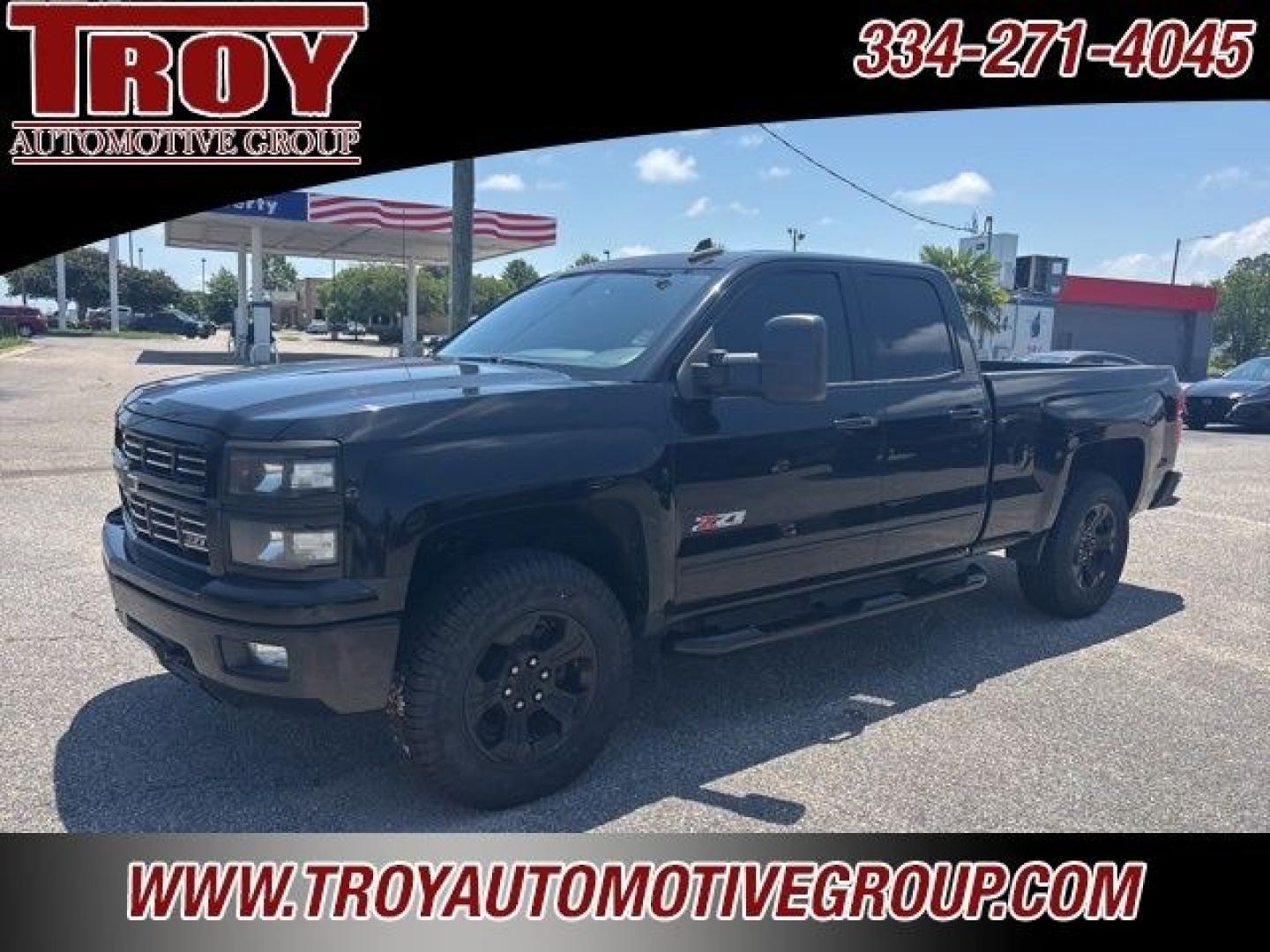 2015 Black /Jet Black Chevrolet Silverado 1500 LT (1GCVKREC4FZ) with an EcoTec3 5.3L V8 engine, Automatic transmission, located at 6812 Atlanta Hwy, Montgomery, AL, 36117, (334) 271-4045, 32.382118, -86.178673 - Navigation!!! New Tires!!<br>Leveling Kit!!<br>Step Bars!!<br>Leather Interior!!Black 2015 Chevrolet Silverado 1500 LT 4WD LT2 EcoTec3 5.3L V8 6-Speed Automatic Electronic with Overdrive<br><br>Financing Available---Top Value for Trades.<br><br>Odometer is 14628 miles below market average!<br><br><- Photo#3