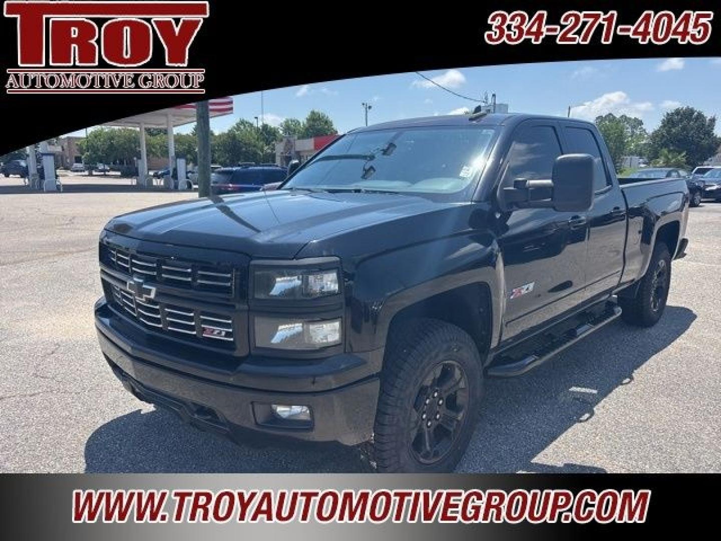 2015 Black /Jet Black Chevrolet Silverado 1500 LT (1GCVKREC4FZ) with an EcoTec3 5.3L V8 engine, Automatic transmission, located at 6812 Atlanta Hwy, Montgomery, AL, 36117, (334) 271-4045, 32.382118, -86.178673 - Navigation!!! New Tires!!<br>Leveling Kit!!<br>Step Bars!!<br>Leather Interior!!Black 2015 Chevrolet Silverado 1500 LT 4WD LT2 EcoTec3 5.3L V8 6-Speed Automatic Electronic with Overdrive<br><br>Financing Available---Top Value for Trades.<br><br>Odometer is 14628 miles below market average!<br><br><- Photo#4