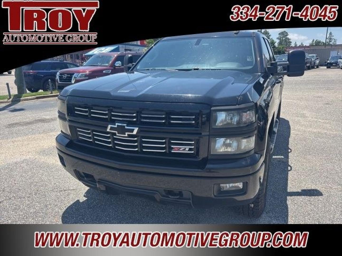 2015 Black /Jet Black Chevrolet Silverado 1500 LT (1GCVKREC4FZ) with an EcoTec3 5.3L V8 engine, Automatic transmission, located at 6812 Atlanta Hwy, Montgomery, AL, 36117, (334) 271-4045, 32.382118, -86.178673 - Navigation!!! New Tires!!<br>Leveling Kit!!<br>Step Bars!!<br>Leather Interior!!Black 2015 Chevrolet Silverado 1500 LT 4WD LT2 EcoTec3 5.3L V8 6-Speed Automatic Electronic with Overdrive<br><br>Financing Available---Top Value for Trades.<br><br>Odometer is 14628 miles below market average!<br><br><- Photo#5