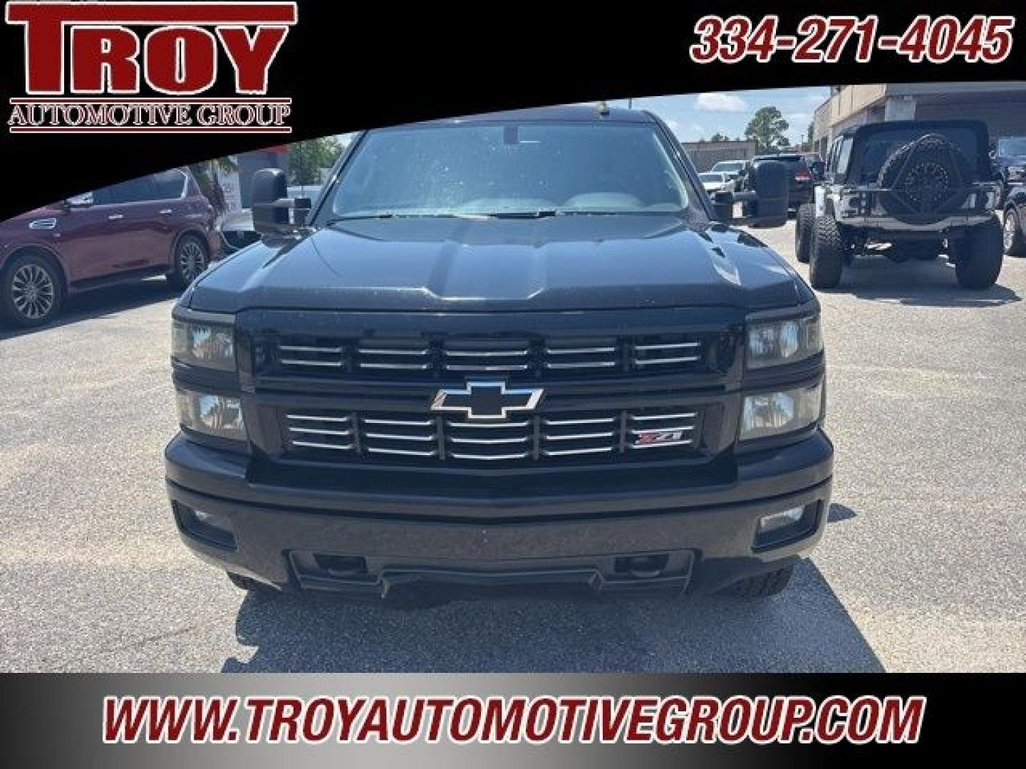 2015 Black /Jet Black Chevrolet Silverado 1500 LT (1GCVKREC4FZ) with an EcoTec3 5.3L V8 engine, Automatic transmission, located at 6812 Atlanta Hwy, Montgomery, AL, 36117, (334) 271-4045, 32.382118, -86.178673 - Navigation!!! New Tires!!<br>Leveling Kit!!<br>Step Bars!!<br>Leather Interior!!Black 2015 Chevrolet Silverado 1500 LT 4WD LT2 EcoTec3 5.3L V8 6-Speed Automatic Electronic with Overdrive<br><br>Financing Available---Top Value for Trades.<br><br>Odometer is 14628 miles below market average!<br><br><- Photo#6